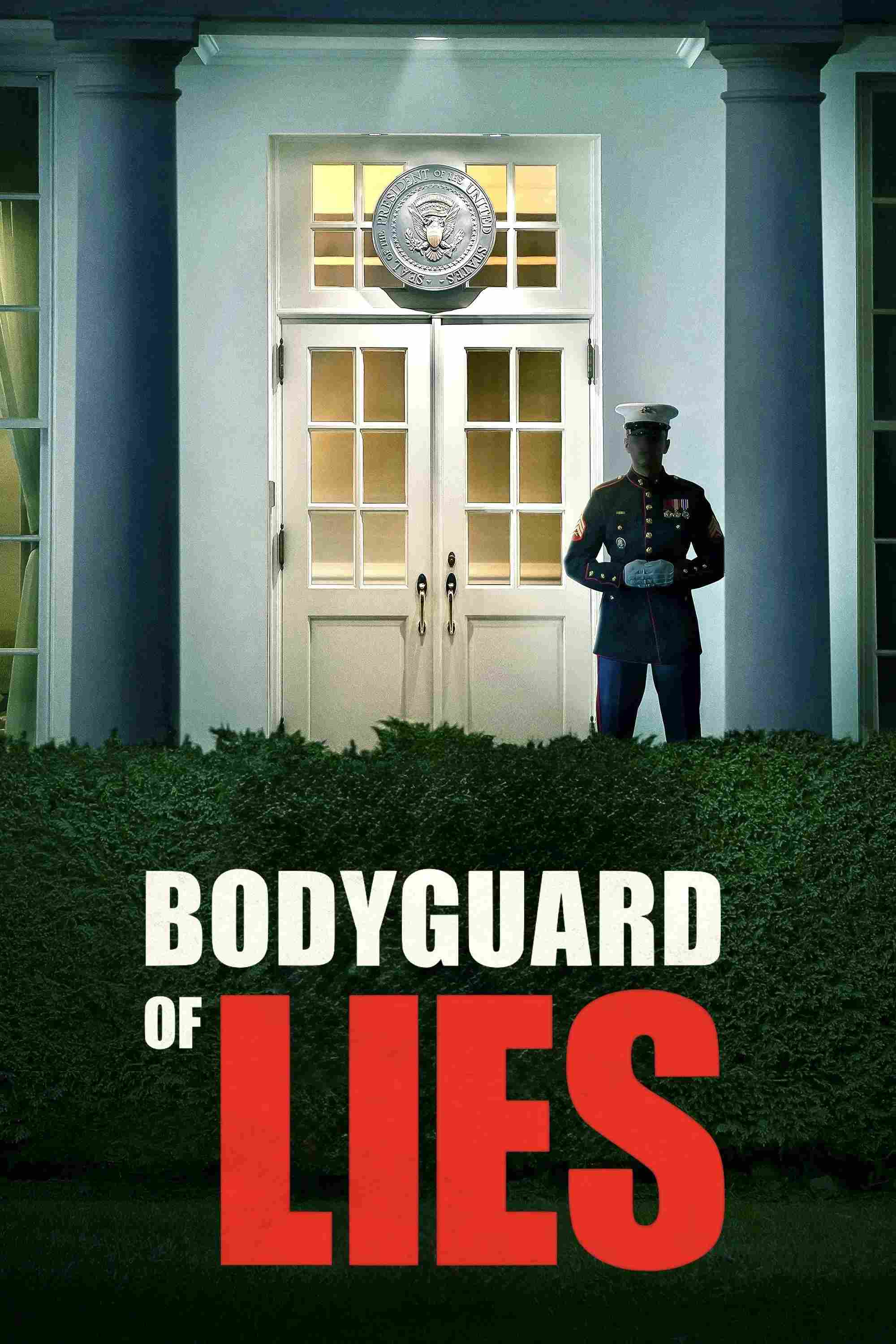Poster chính thức của phim Phim Tài Liệu "Lá Chắn Dối Trá" (Bodyguard of Lies - 2025).