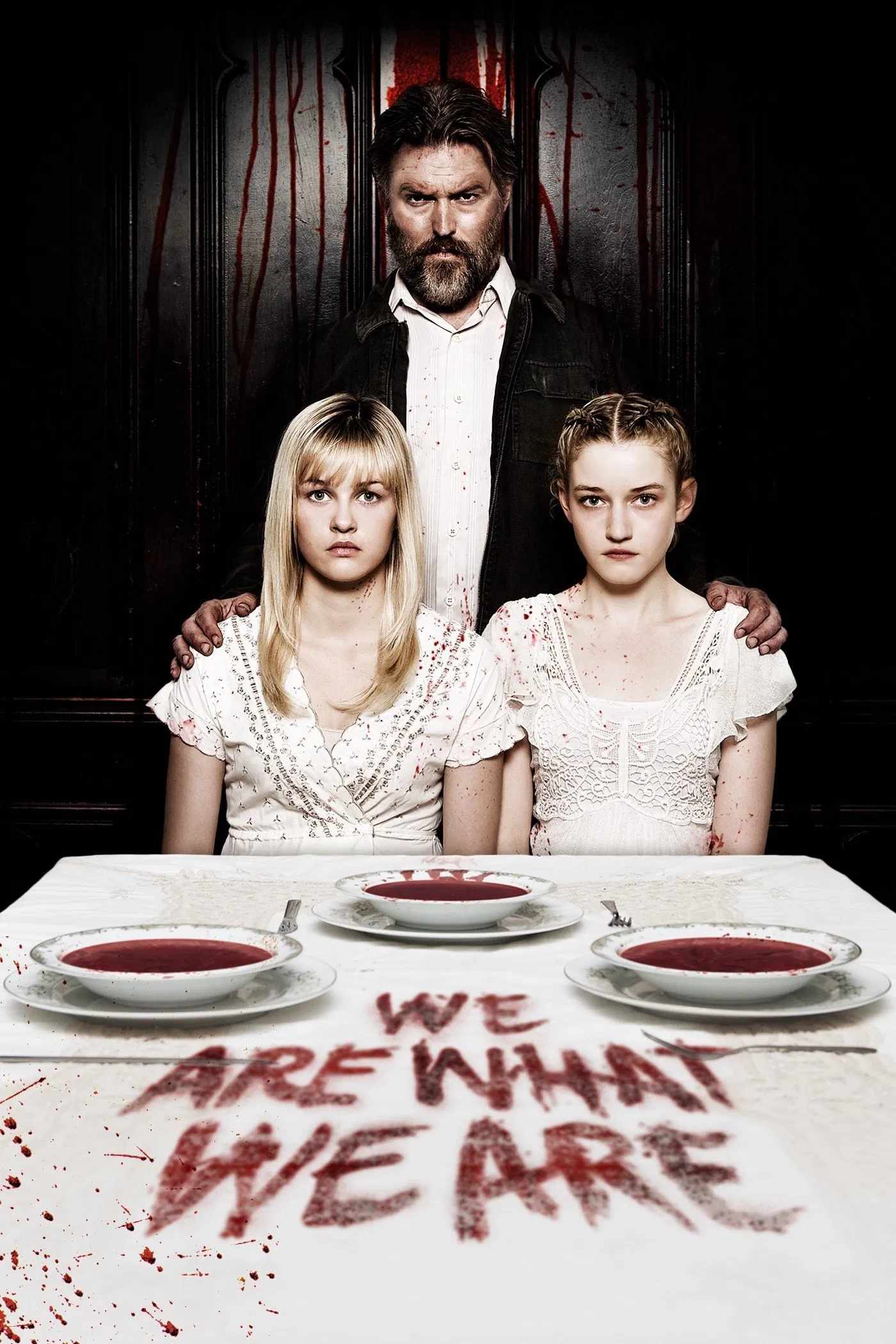 Poster chính thức của phim Phim Tâm Lý, Phim Kinh Dị "Là Chính Mình" (We Are What We Are - 2013), với sự tham gia của diễn viên Bill Sage và Ambyr Childers.