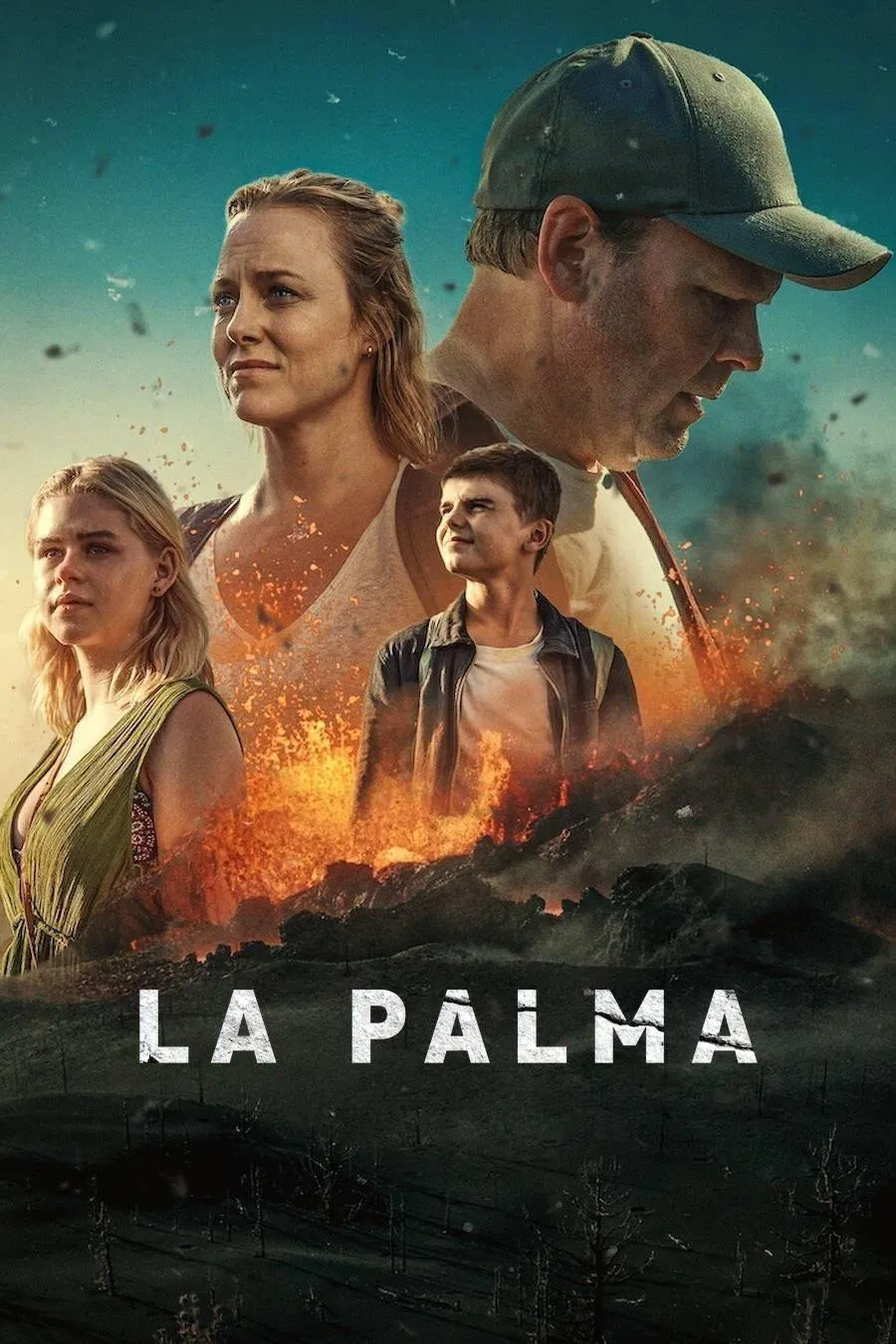 Poster chính thức của phim Phim Tâm Lý "La Palma" (La Palma - 2024), với sự tham gia của diễn viên Anders Baasmo Christiansen và Ingrid Bolsø Berdal.