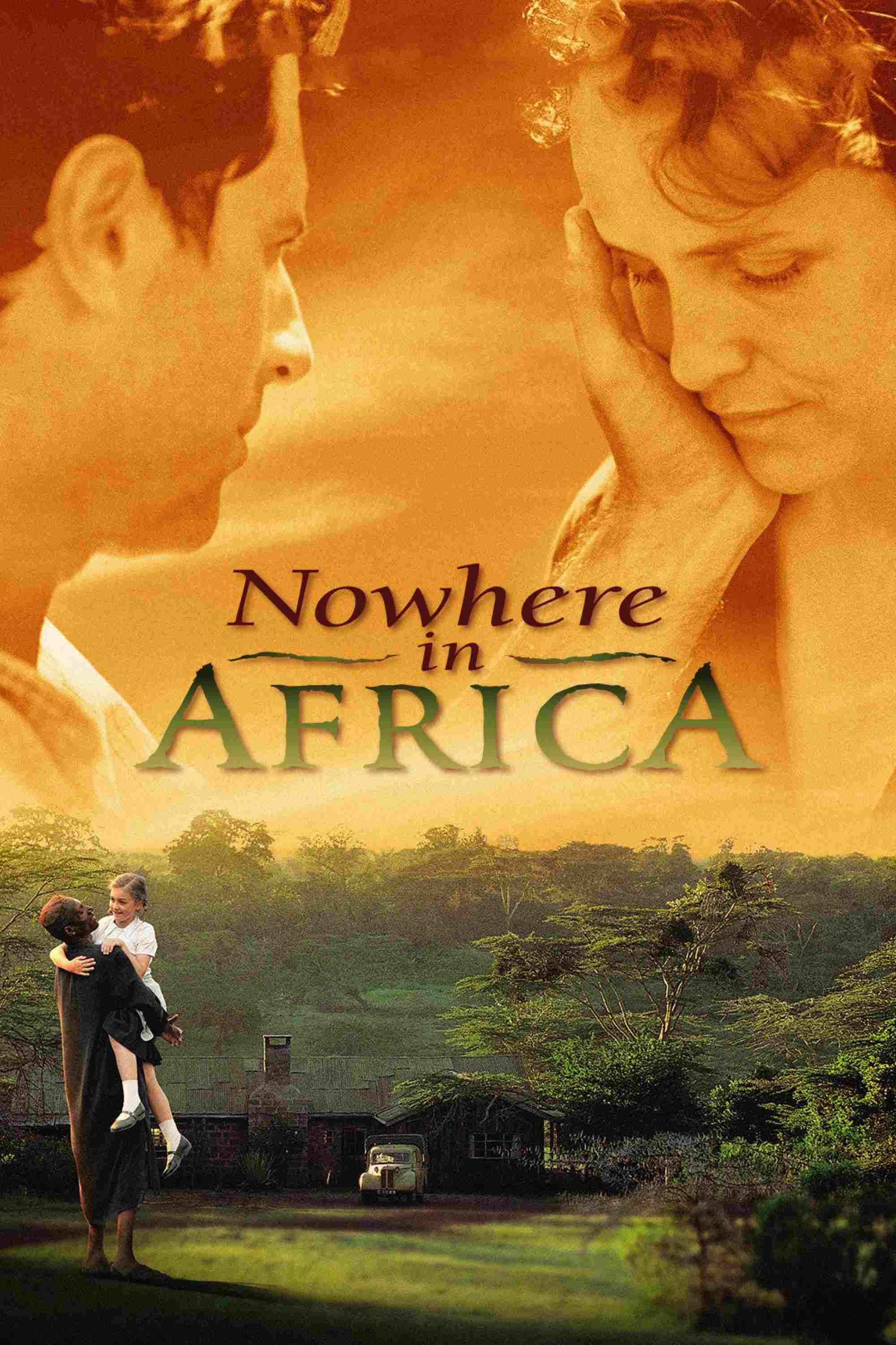 Poster chính thức của phim Phim Tâm Lý "Lạc Đến Châu Phi" (Nowhere in Africa - 2001), với sự tham gia của diễn viên Juliane Köhler và Merab Ninidze.