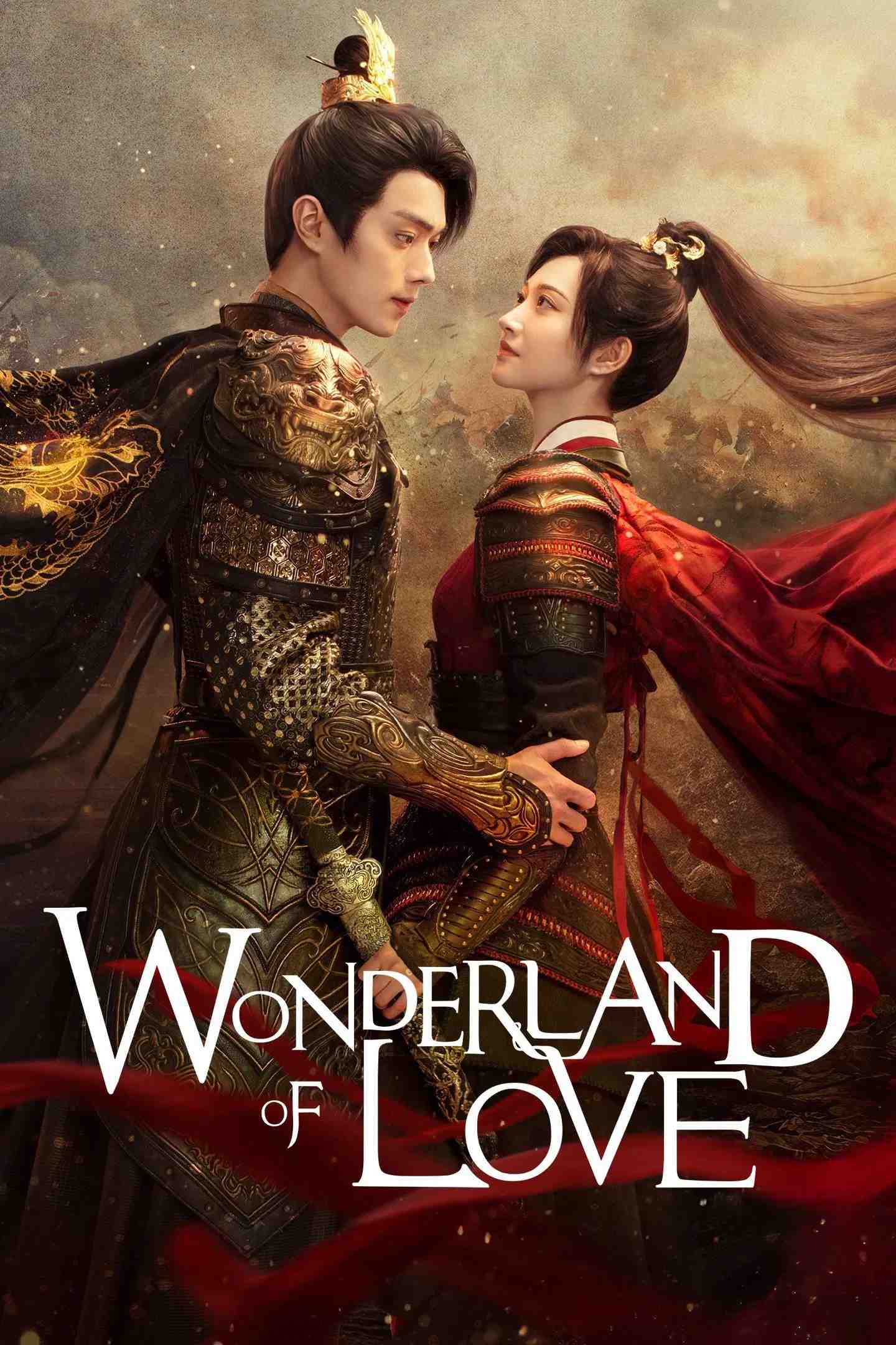 Poster chính thức của phim Phim Tâm Lý, Phim Chiến Tranh & Chính Trị "Lạc Du Nguyên" (Wonderland of Love - 2023), với sự tham gia của diễn viên Hứa Khải và Cảnh Điềm.