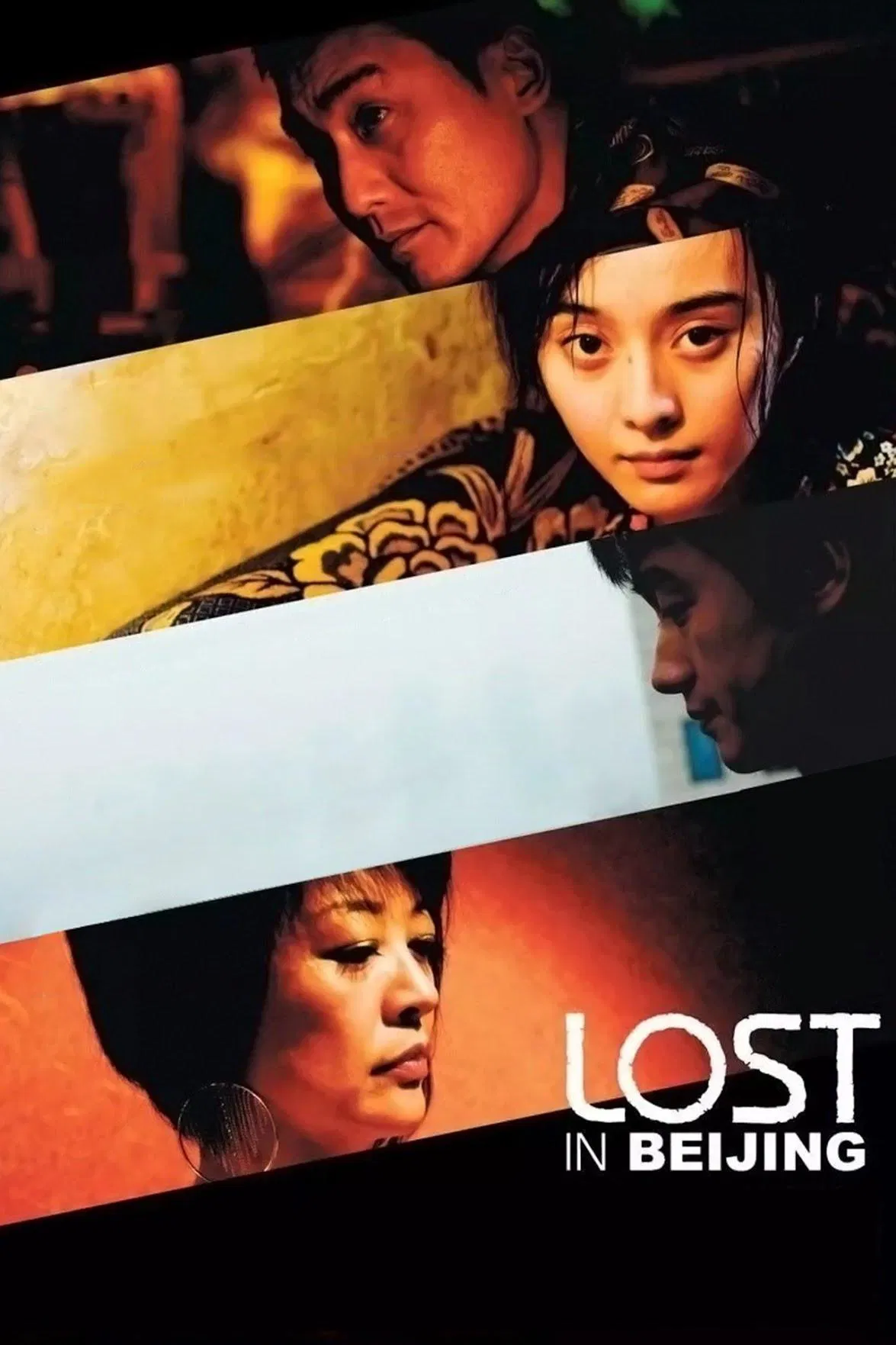 Poster chính thức của phim Phim Tình Cảm, Phim Tâm Lý "Lạc Lối Ở Bắc Kinh" (Lost in Beijing - 2007), với sự tham gia của diễn viên Phạm Băng Băng và Lương Gia Huy.