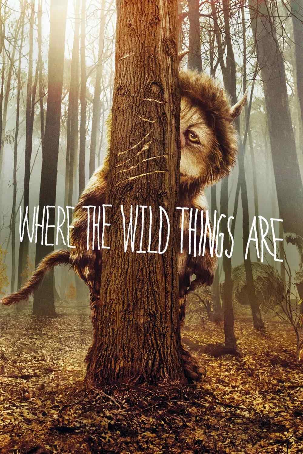 Poster chính thức của phim Phim Giả Tượng, Phim Tâm Lý "Lạc Vào Chốn Hoang Dã" (Where the Wild Things Are - 2009), với sự tham gia của diễn viên Max Records và Catherine Keener.