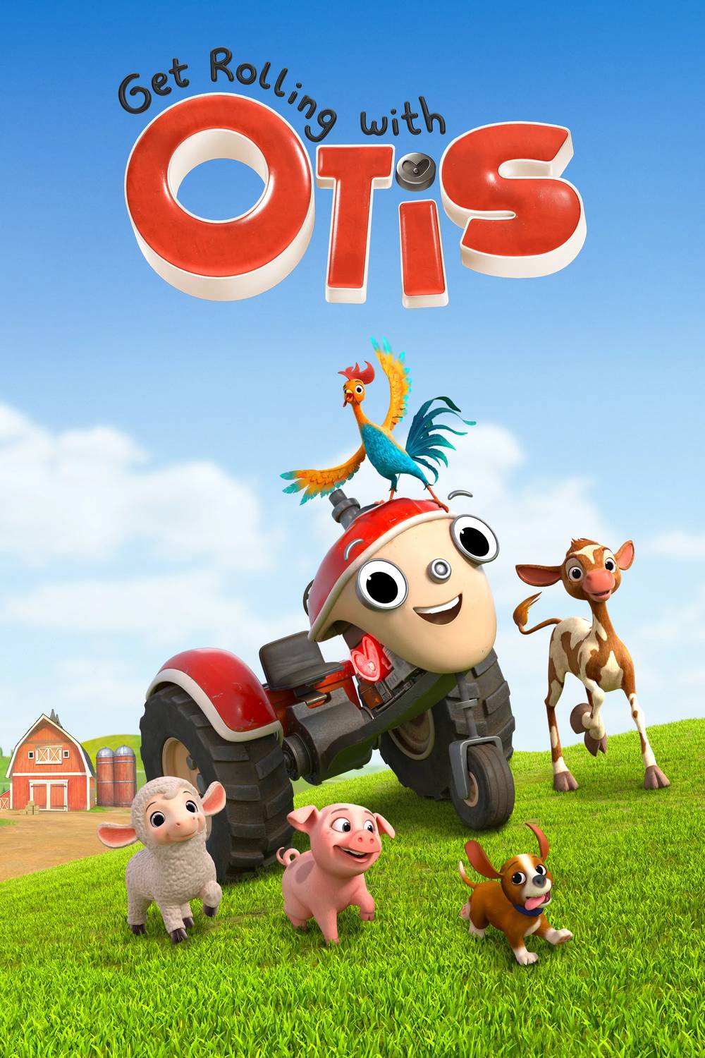 Poster chính thức của phim Phim Hoạt Hình, Phim Thiếu Nhi "Lăn Bánh Cùng Otis (Phần 2)" (Get Rolling with Otis - 2021), với sự tham gia của diễn viên Griffin Robert Faulkner và Elliott Fullam.