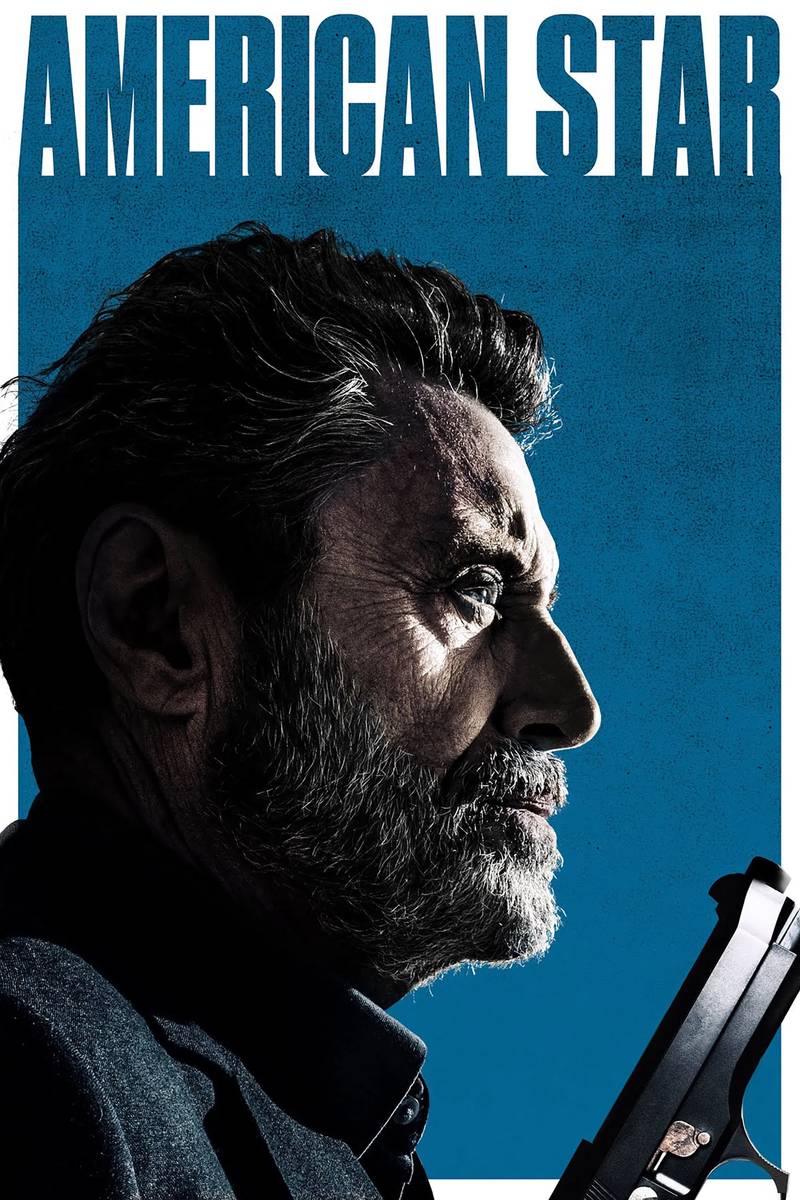 Poster chính thức của phim Phim Giật Gân, Phim Bí Ẩn "Lần Cuối làm Sát Thủ" (American Star - 2024), với sự tham gia của diễn viên Ian McShane và Nora Arnezeder.