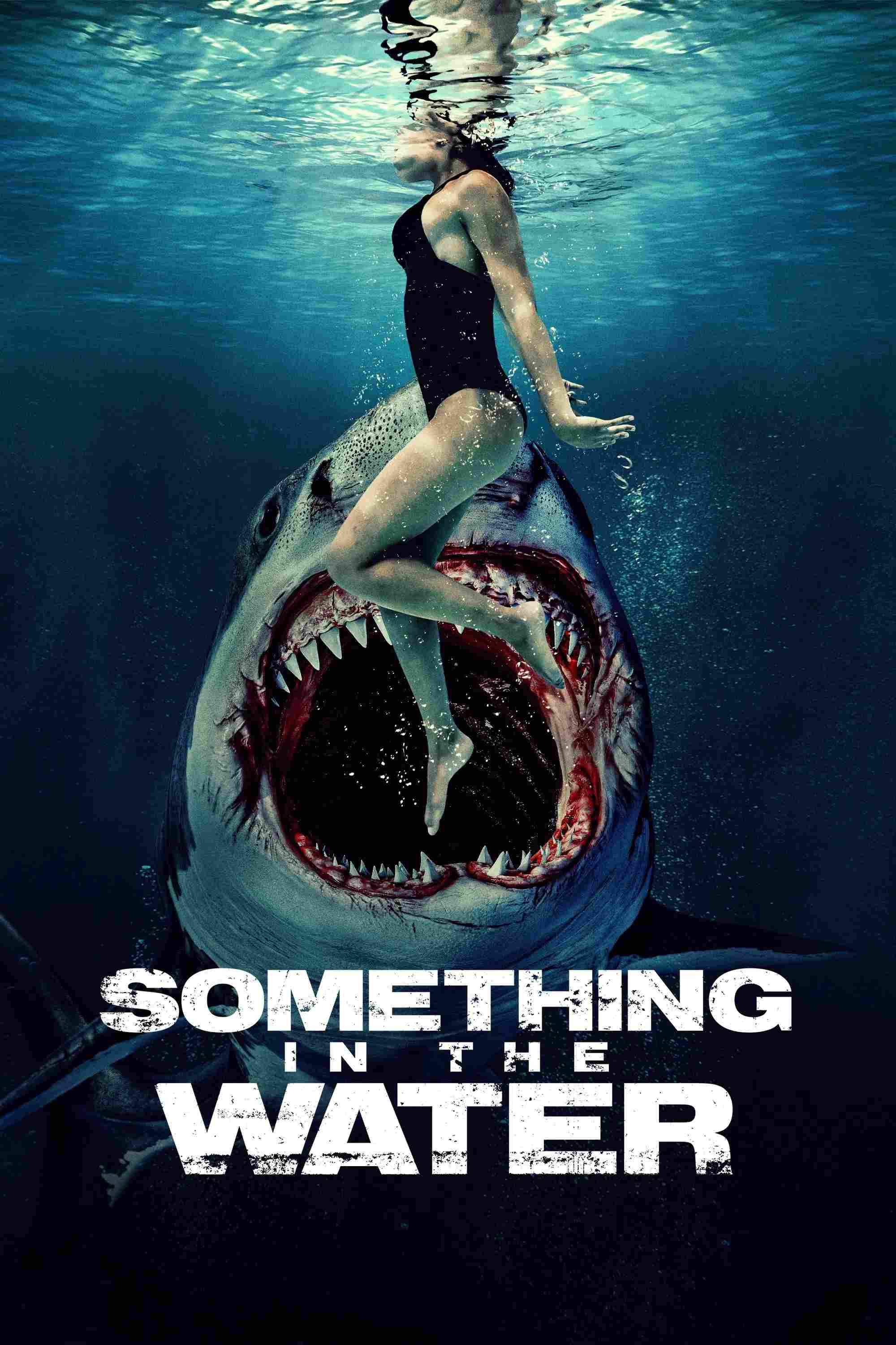 Poster chính thức của phim Phim Giật Gân, Phim Kinh Dị "Làn Nước Tử Thần" (Something in the Water - 2024), với sự tham gia của diễn viên Hiftu Quasem và Natalie Mitson.