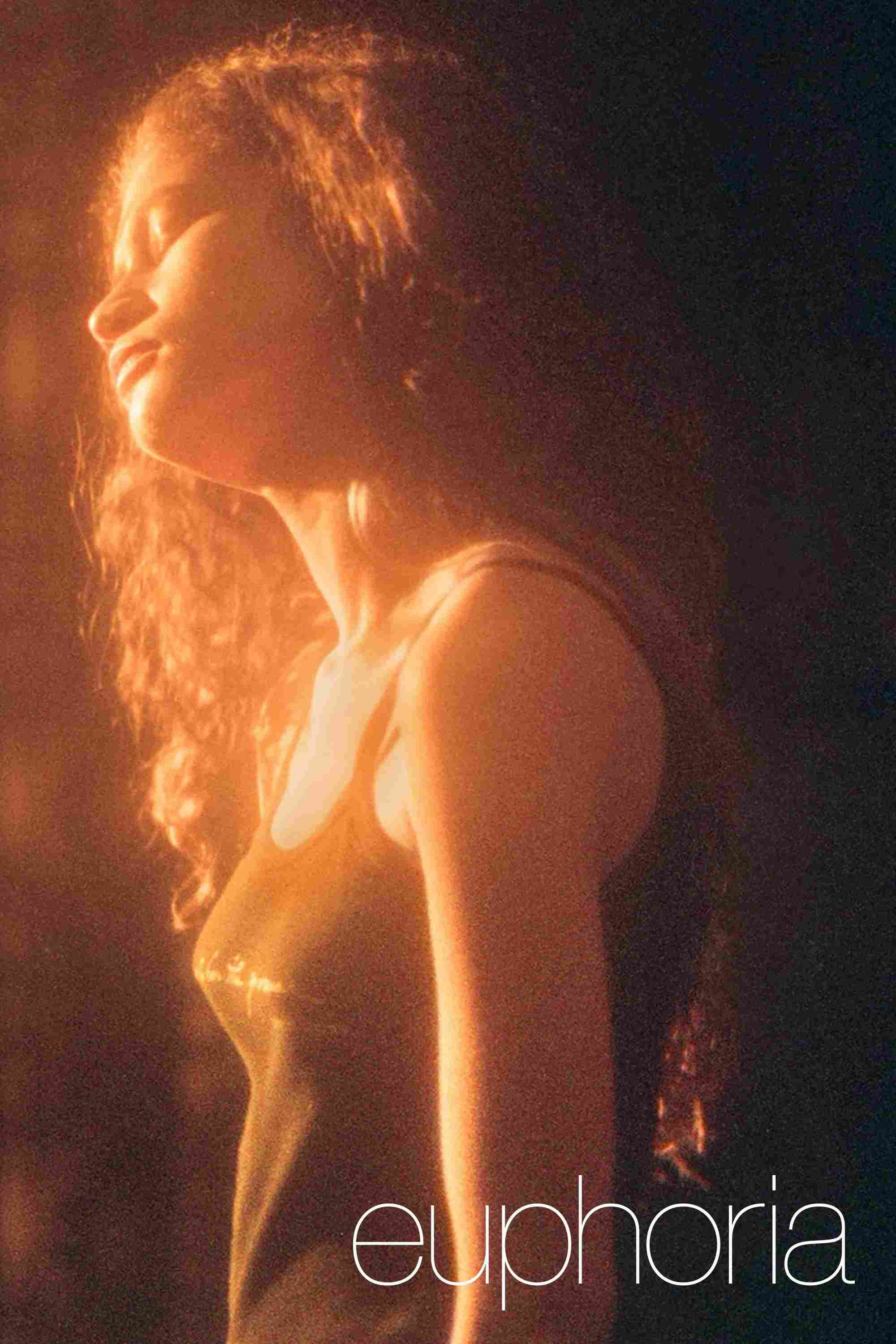 Poster chính thức của phim Phim Tâm Lý "Lâng Lâng (Phê Pha) (Phần 2)" (Euphoria - 2019), với sự tham gia của diễn viên Zendaya và Hunter Schafer.