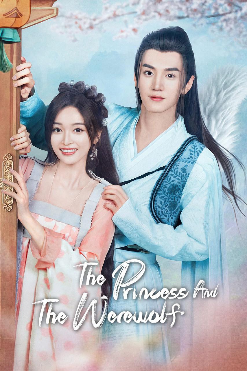Poster chính thức của phim Phim Tâm Lý, Phim Hài "Lang Quân Không Như Ý" (The Princess and the Werewolf - 2023), với sự tham gia của diễn viên Ngô Tuyên Nghi và Trần Triết Viễn.