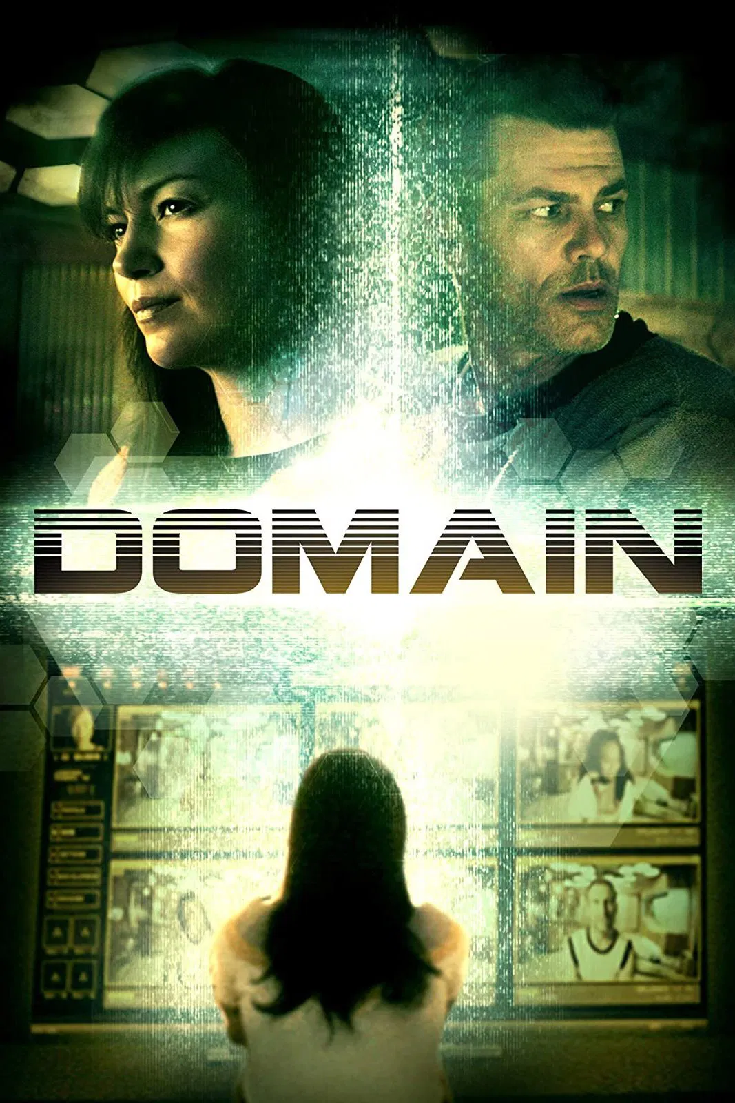 Poster chính thức của phim Phim Tâm Lý, Phim Viễn Tưởng "Lãnh Địa" (Domain - 2017), với sự tham gia của diễn viên Britt Lower và Ryan Merriman.