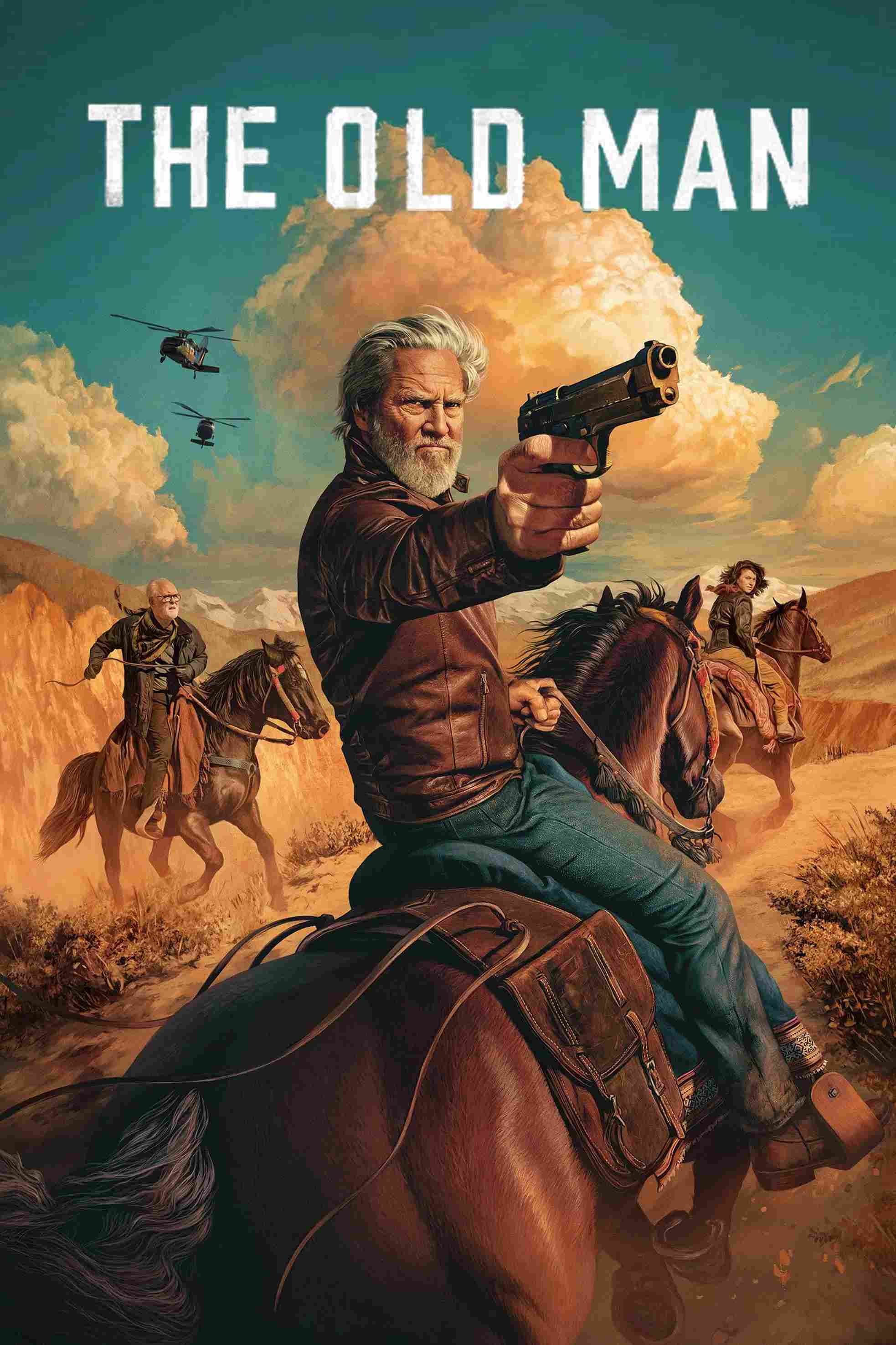 Poster chính thức của phim Phim Hành Động & Phiêu Lưu, Phim Tâm Lý "Lão Già Gân (Phần 2)" (The Old Man - 2022), với sự tham gia của diễn viên Jeff Bridges và John Lithgow.