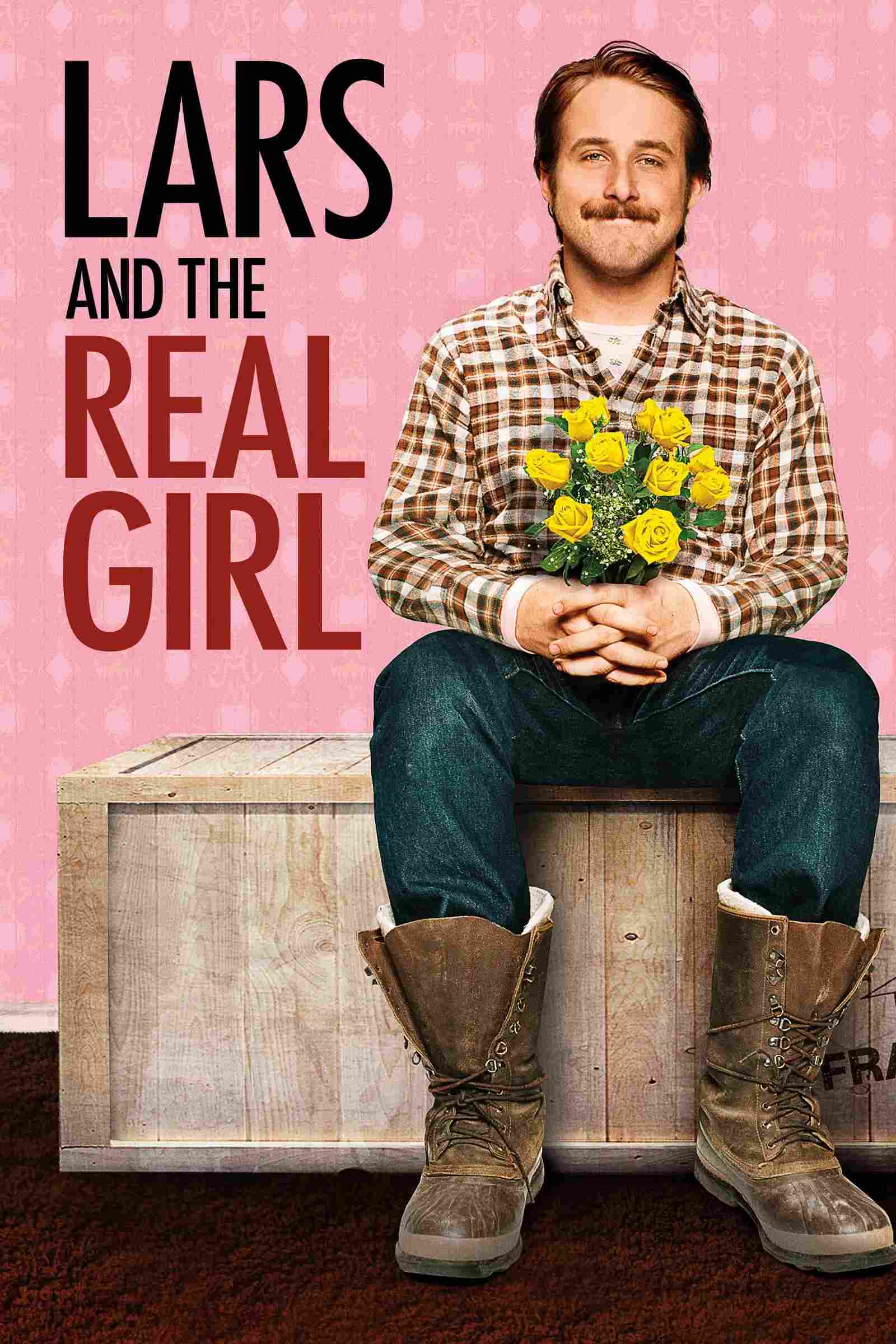 Poster chính thức của phim Phim Hài, Phim Tâm Lý "Lars and the Real Girl" (Lars and the Real Girl - 2007), với sự tham gia của diễn viên Ryan Gosling và Emily Mortimer.
