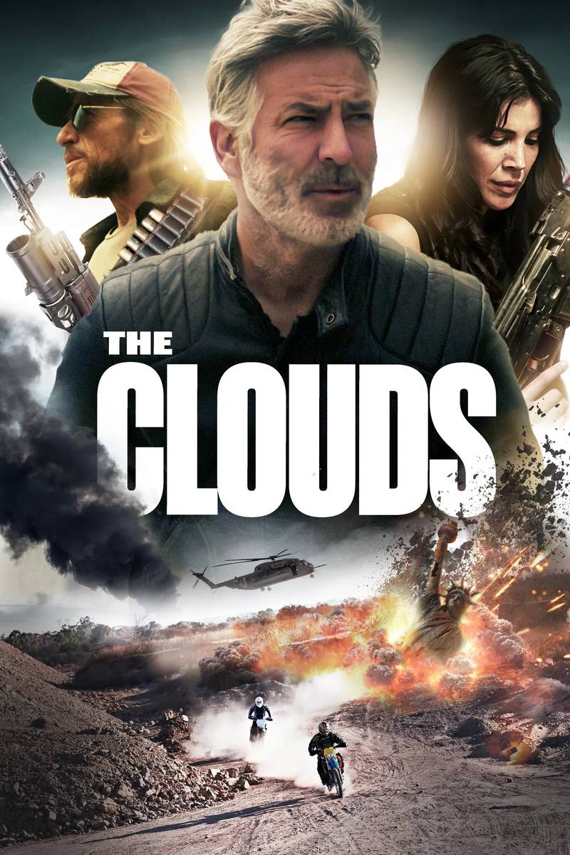Poster chính thức của phim Phim Giật Gân "Las Nubes" (The Clouds - 2025), với sự tham gia của diễn viên Guillermo Zapata và Griselda Sánchez.