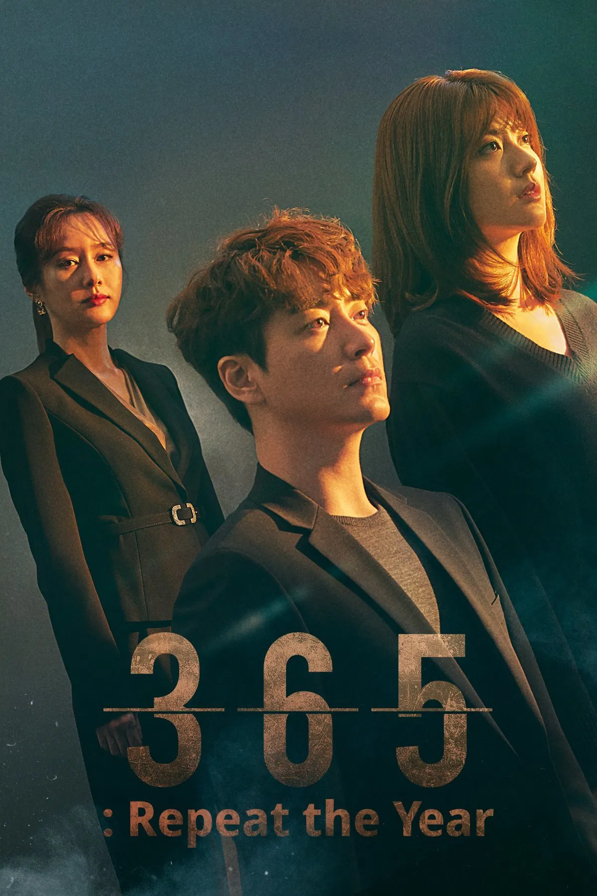 Poster chính thức của phim Phim Bí Ẩn, Phim Tâm Lý "Lật Ngược Thời Gian" (365: Repeat the Year - 2020), với sự tham gia của diễn viên Lee Jun-hyuk và Nam Ji-hyun.