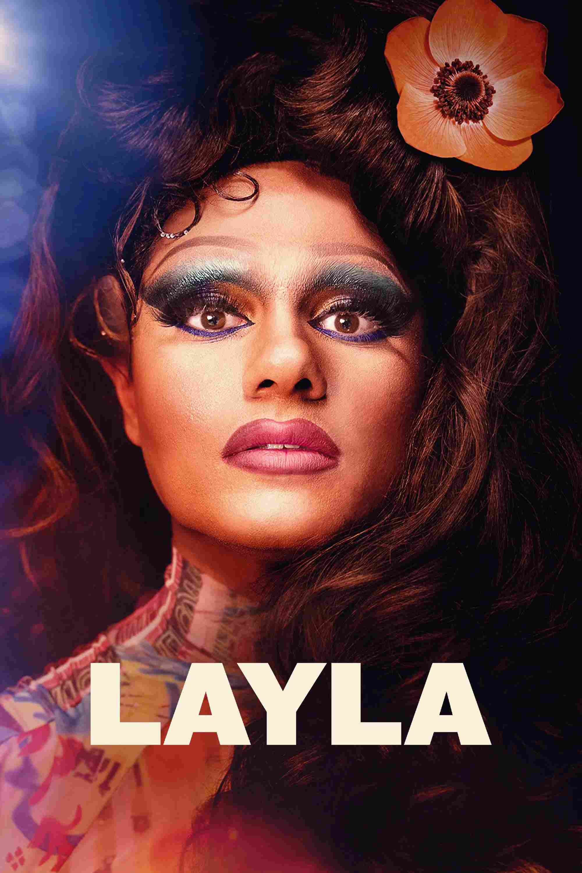 Poster chính thức của phim Phim Tâm Lý, Phim Hài "Layla" (Layla - 2024), với sự tham gia của diễn viên Bilal Hasna và Louis Greatorex.