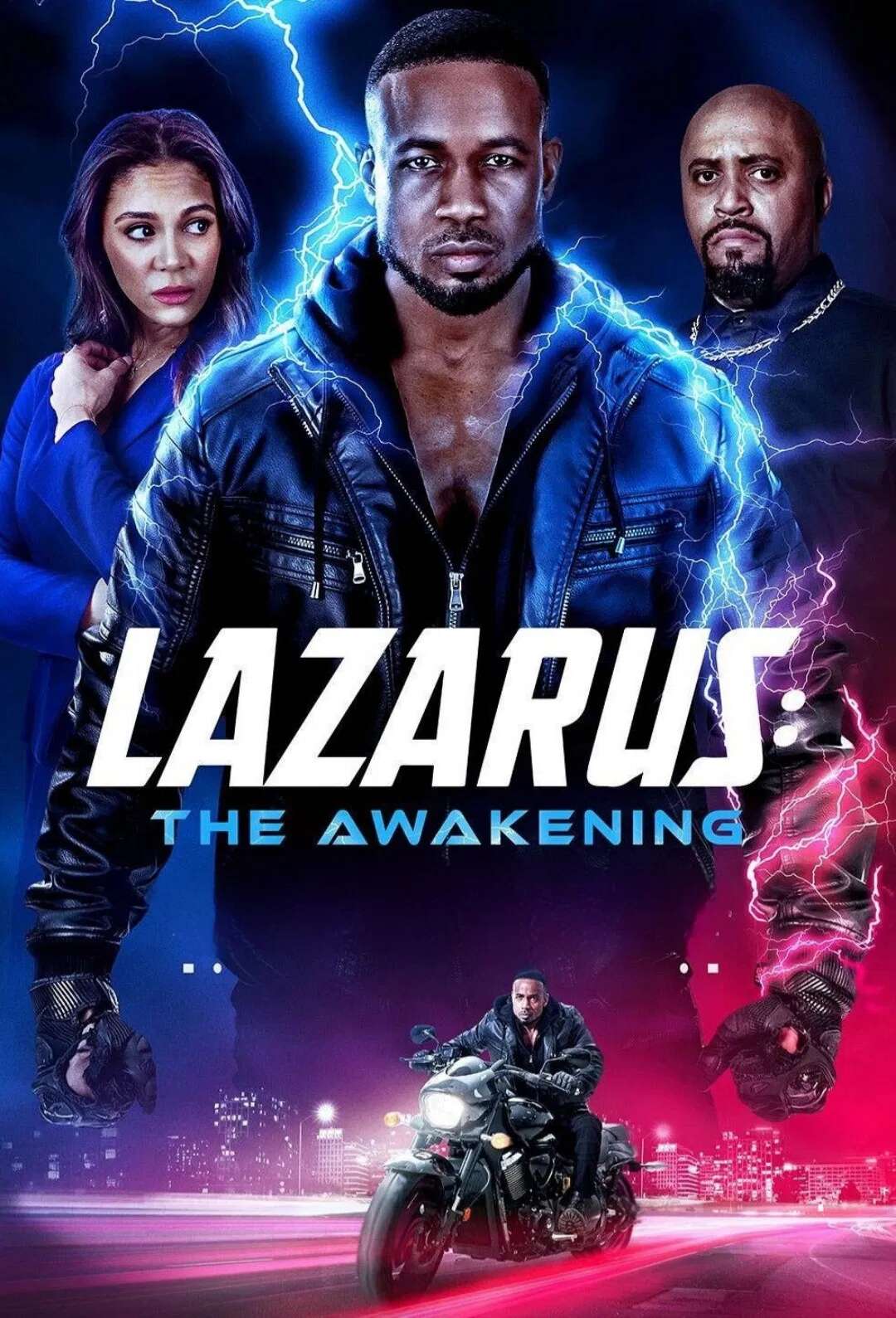 Poster chính thức của phim Phim Giả Tượng, Phim Hành Động "Lazarus: Thức Tỉnh" (Lazarus: The Awakening - 2026), với sự tham gia của diễn viên Sean Riggs và R. Marcos Taylor.