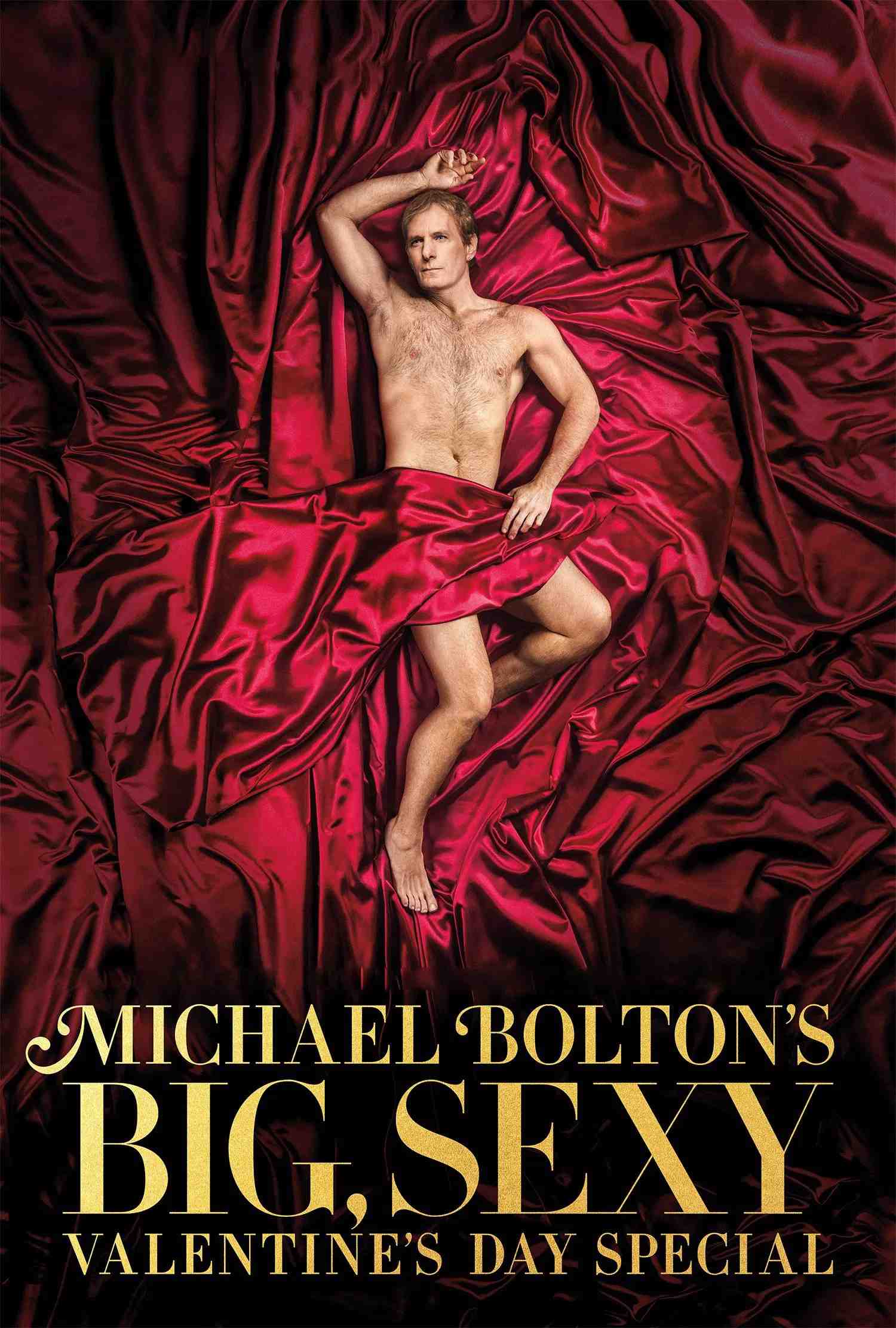 Poster chính thức của phim Phim Hài, Phim Ca Nhạc "Lễ Tình Nhân Đặc Biệt Của Michael Bolton" (Michael Bolton's Big, Sexy Valentine's Day Special - 2017), với sự tham gia của diễn viên Michael Bolton và Adam Scott.