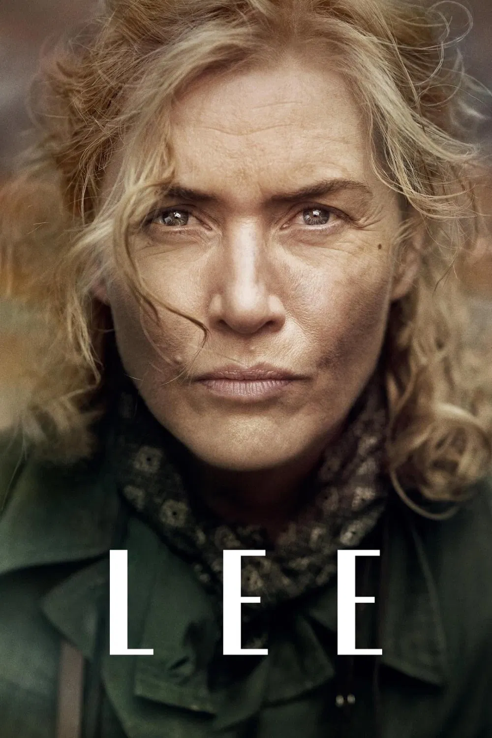 Poster chính thức của phim Phim Lịch Sử, Phim Tâm Lý "Lee" (Lee - 2024), với sự tham gia của diễn viên Kate Winslet và Andy Samberg.