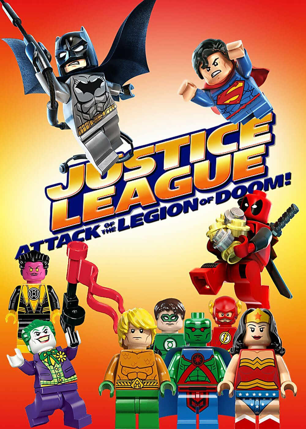 Poster phim LEGO DC Super Heroes - Justice League: Attack of the Legion of Doom!