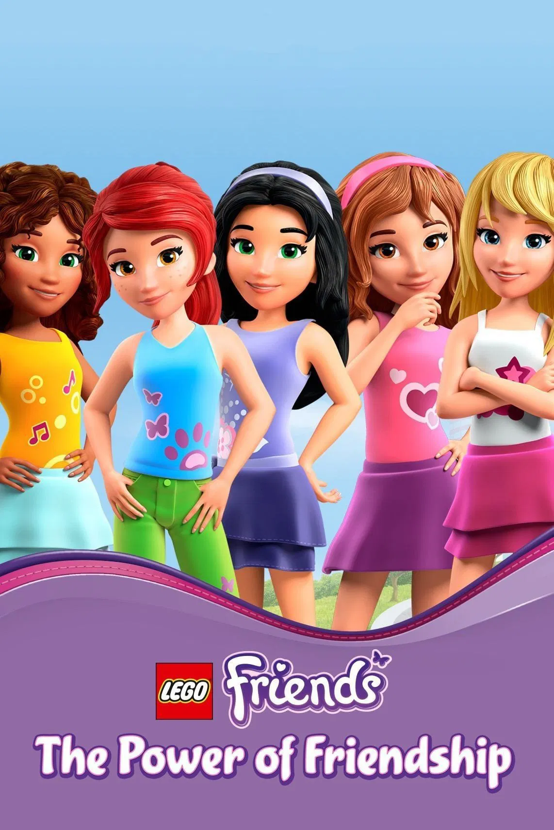 Poster chính thức của phim Phim Hoạt Hình, Phim Thiếu Nhi "LEGO Friends: Sức mạnh của tình bạn" (LEGO Friends: The Power of Friendship - 2016), với sự tham gia của diễn viên Katrine Falkenberg.