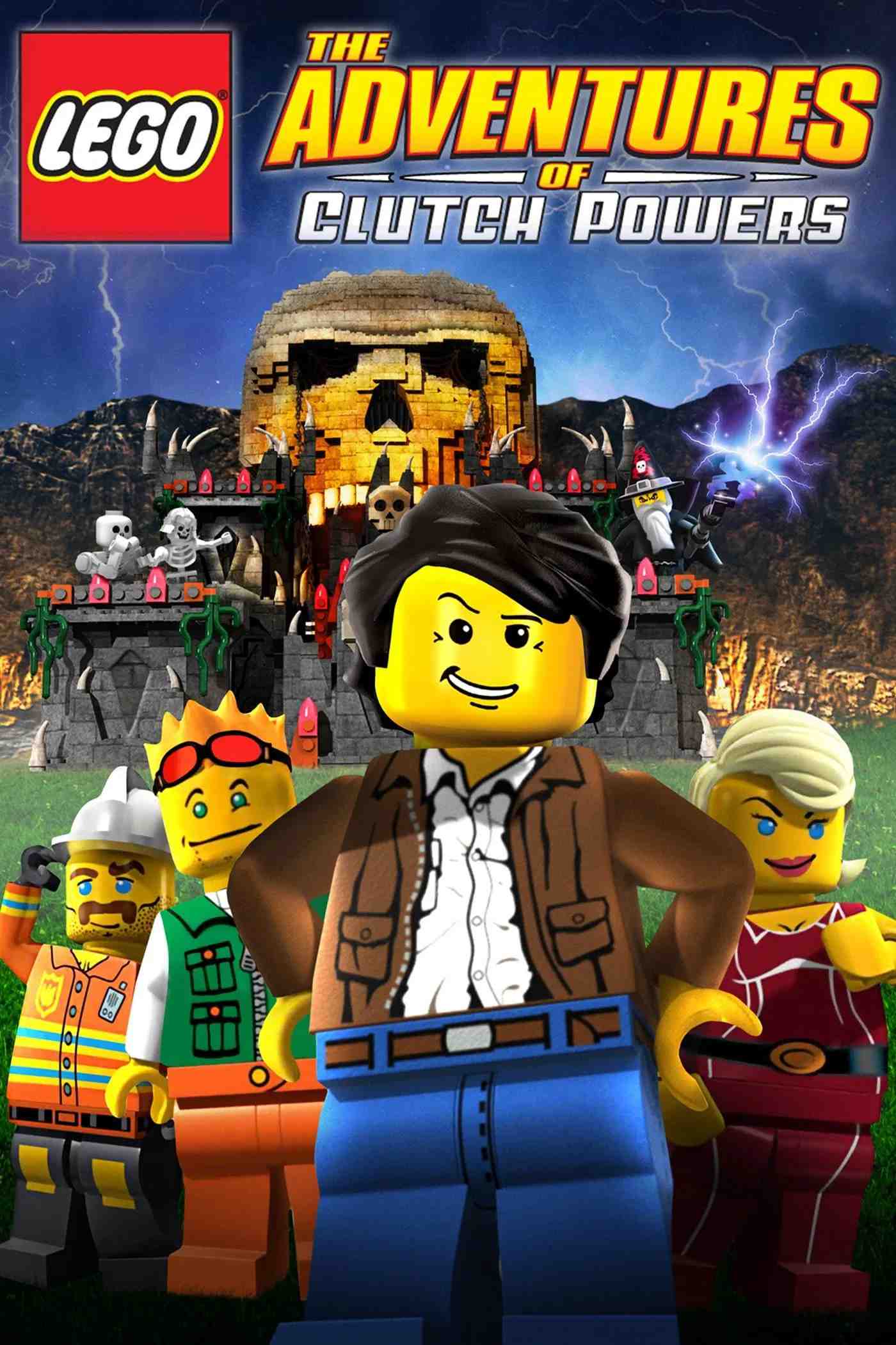 Poster chính thức của phim Phim Hành Động, Phim Phiêu Lưu "LEGO: The Adventures of Clutch Powers" (LEGO: The Adventures of Clutch Powers - 2010), với sự tham gia của diễn viên Ryan McPartlin và Paul Michael Glaser.
