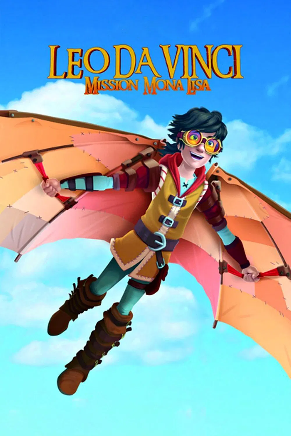 Poster chính thức của phim Phim Hoạt Hình, Phim Phiêu Lưu "Leo Da Vinci: Truy Tìm Kho Báu" (Leo Da Vinci: Mission Mona Lisa - 2018), với sự tham gia của diễn viên Alex Polidori và Emanuela Gabriela Ionică.