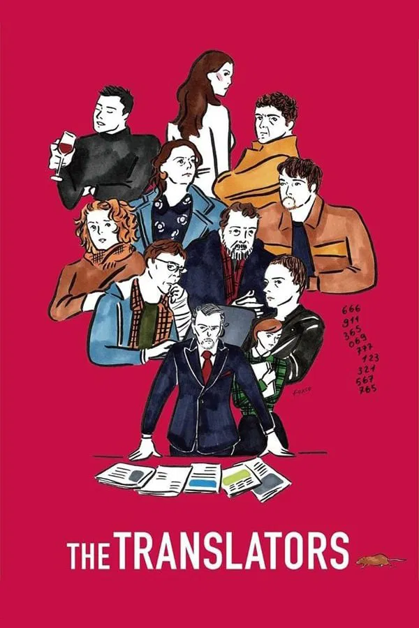 Poster chính thức của phim Phim Bí Ẩn, Phim Giật Gân "Les traducteurs" (The Translators - 2019), với sự tham gia của diễn viên Olga Kurylenko và Lambert Wilson.