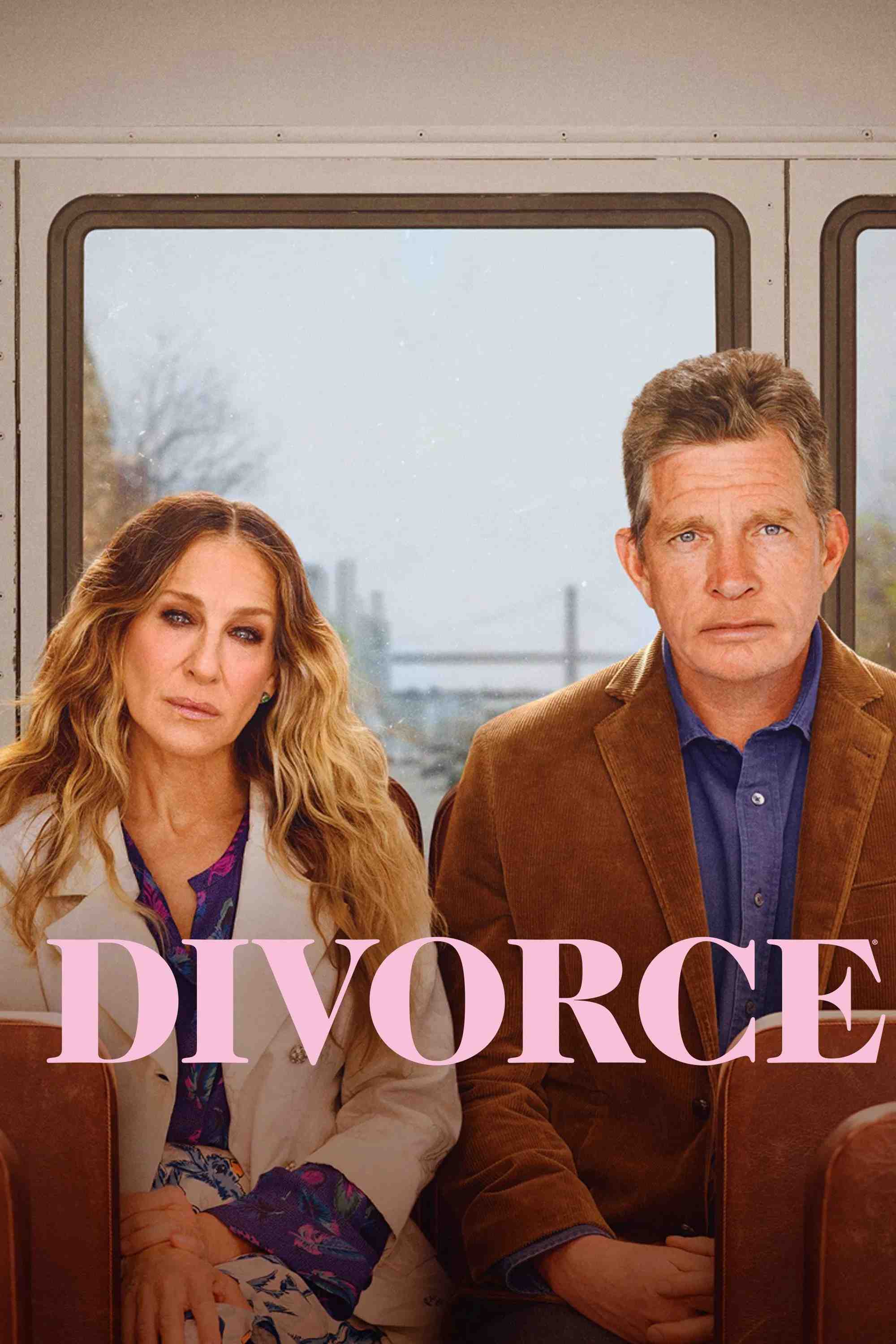 Poster chính thức của phim Phim Hài, Phim Tâm Lý "Li Hôn (Phần 1)" (Divorce - 2016), với sự tham gia của diễn viên Sarah Jessica Parker và Thomas Haden Church.