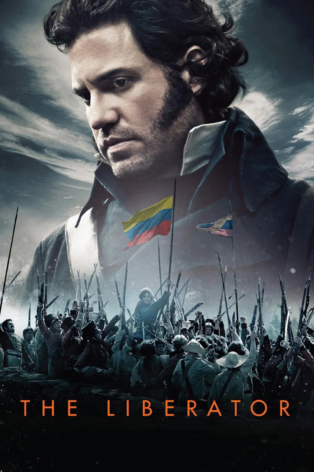 Poster chính thức của phim Phim Tâm Lý, Phim Lịch Sử "Người Giải Phóng" (The Liberator - 2013), với sự tham gia của diễn viên Edgar Ramírez và María Valverde.