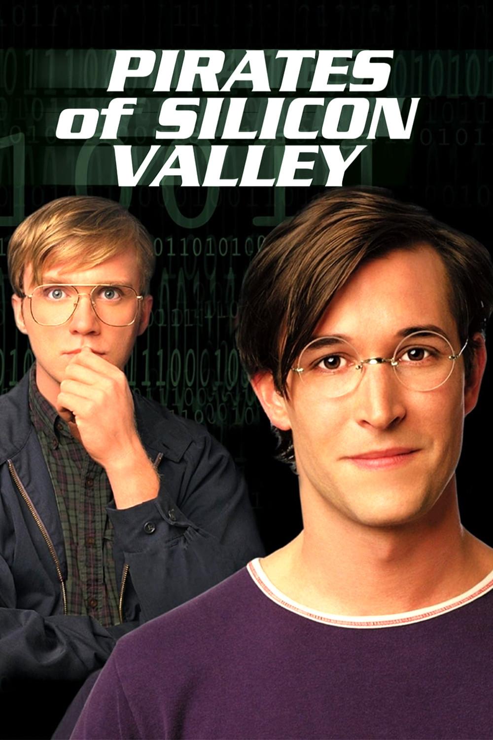Poster chính thức của phim Phim Tâm Lý, Phim Truyền Hình "Lịch Sử Apple Và Microsoft" (Pirates of Silicon Valley - 1999), với sự tham gia của diễn viên Noah Wyle và Anthony Michael Hall.