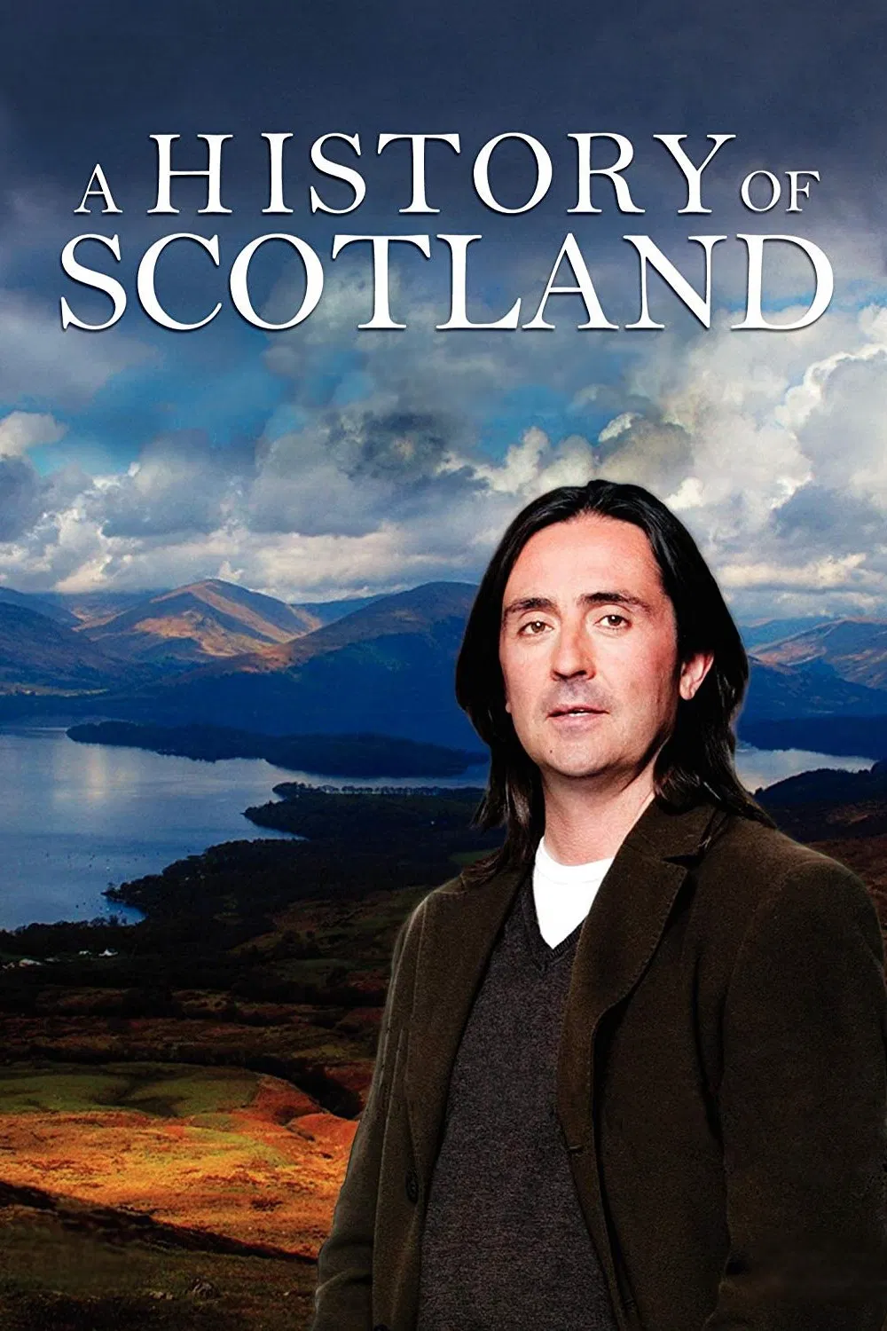 Poster chính thức của phim Phim Tài Liệu "Lịch sử Scotland" (A History of Scotland - 2008), với sự tham gia của diễn viên Neil Oliver.