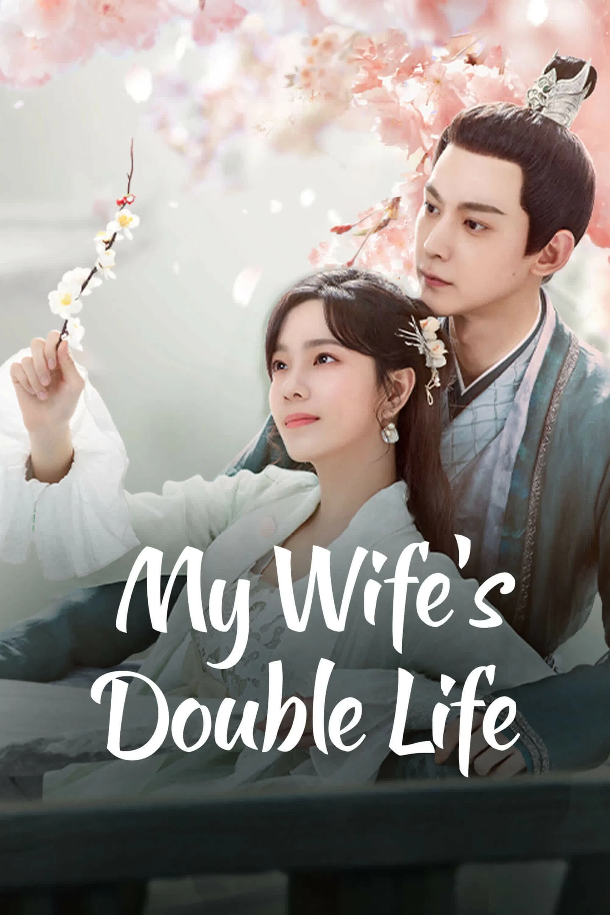 Poster chính thức của phim Phim Tâm Lý "Liễu Diệp Trích Tinh Thần" (My Wife’s Double Life - 2024), với sự tham gia của diễn viên Đường Hiểu Thiên và Trang Đạt Phi.
