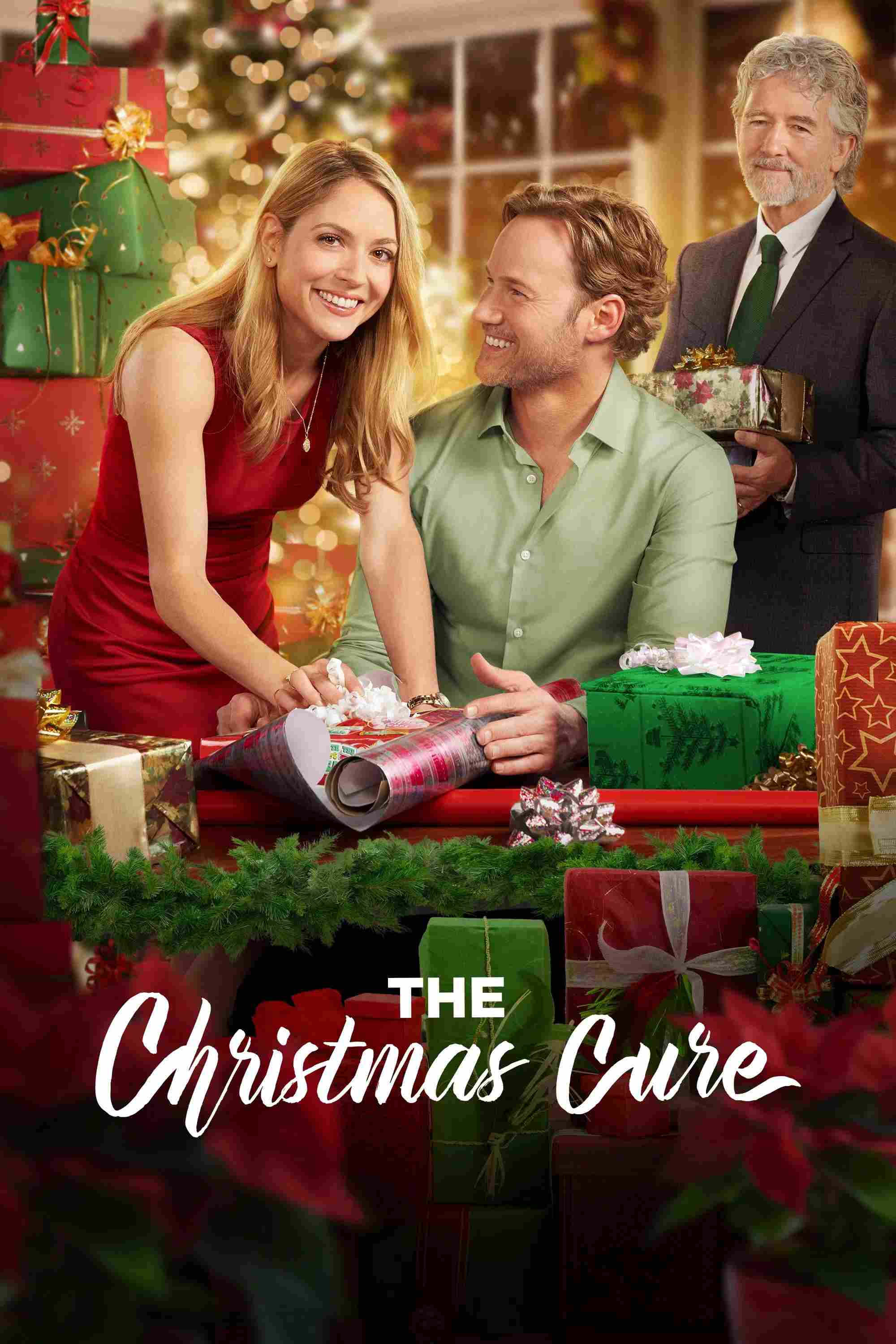 Poster chính thức của phim Phim Truyền Hình, Phim Tình Cảm "Liều Thuốc Giáng Sinh" (The Christmas Cure - 2017), với sự tham gia của diễn viên Brooke Nevin và Steve Byers.