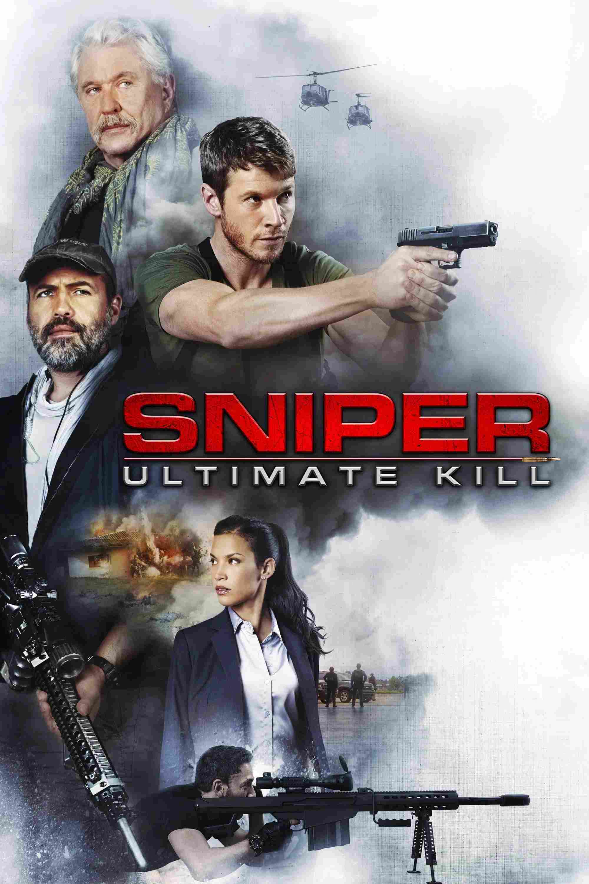 Poster chính thức của phim Phim Hành Động "Lính Bắn Tỉa: Nhiệm Vụ Tối Mật" (Sniper: Ultimate Kill - 2017), với sự tham gia của diễn viên Chad Michael Collins và Danay García.
