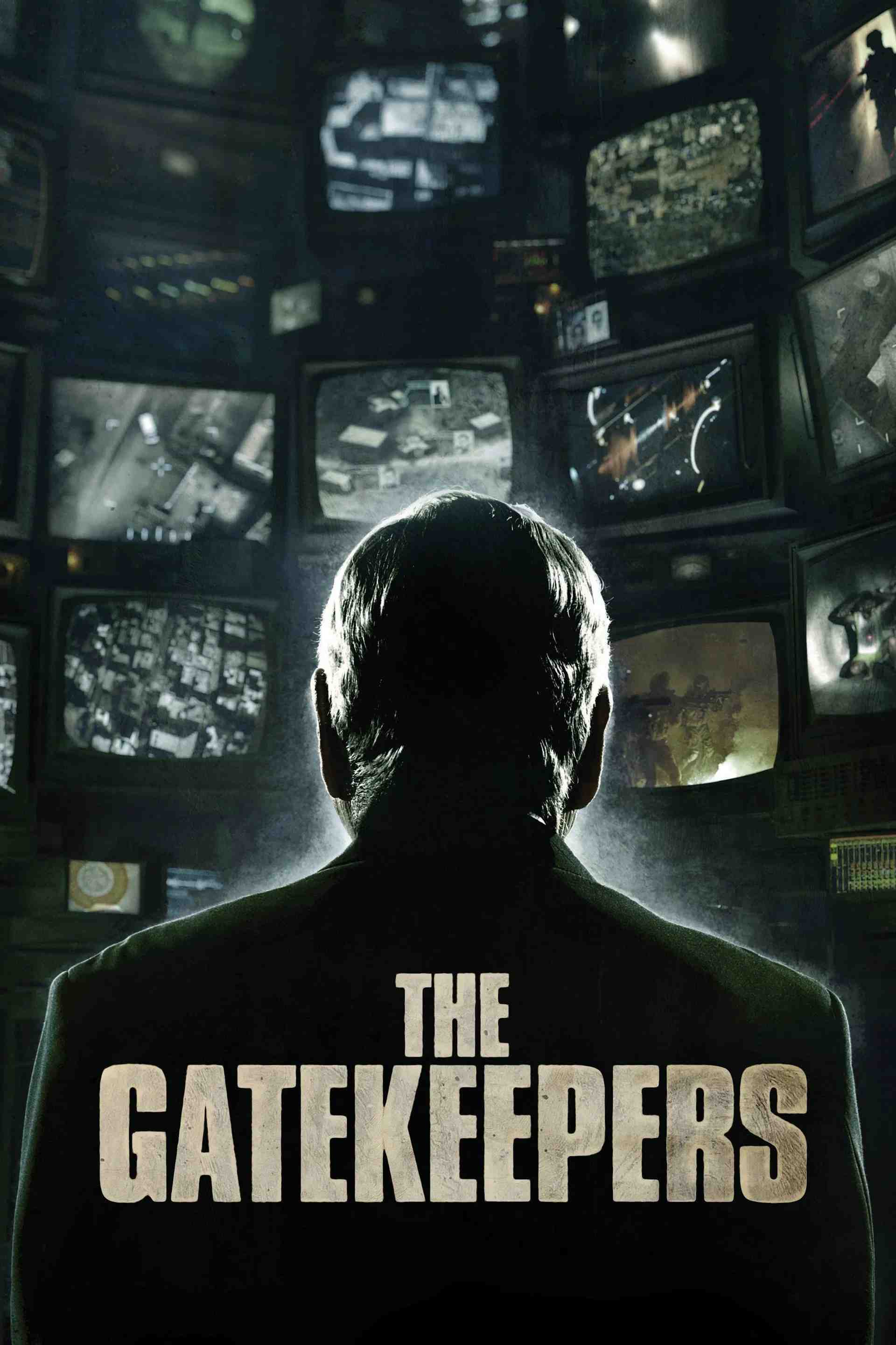 Poster chính thức của phim Phim Tài Liệu, Phim Lịch Sử "Lính Biên Phòng" (The Gatekeepers - 2012), với sự tham gia của diễn viên Ami Ayalon.