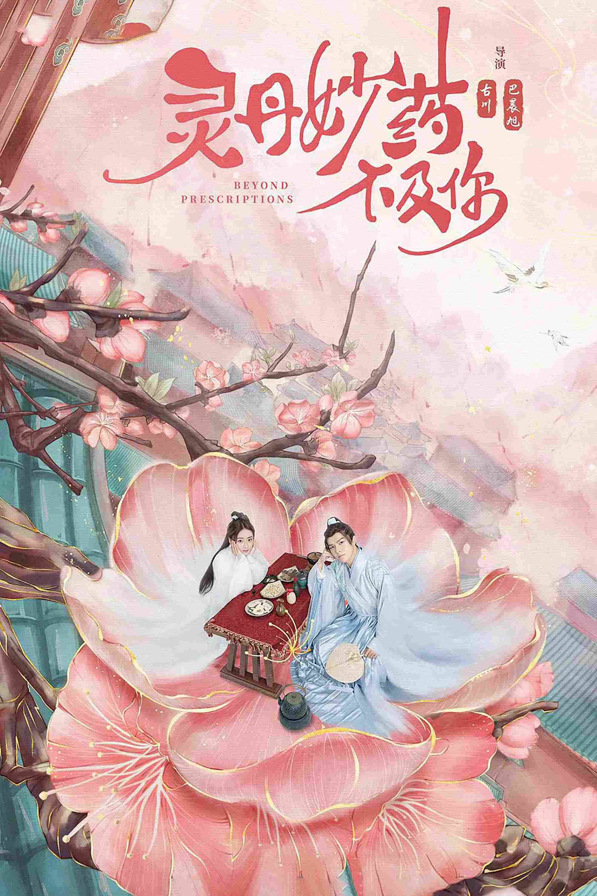 Poster chính thức của phim Phim Tâm Lý, Phim Hài "Linh Đan Diệu Dược Không Bằng Nàng" (Beyond Prescriptions - 2021), với sự tham gia của diễn viên Ding Yiyi và Wang Haoge.