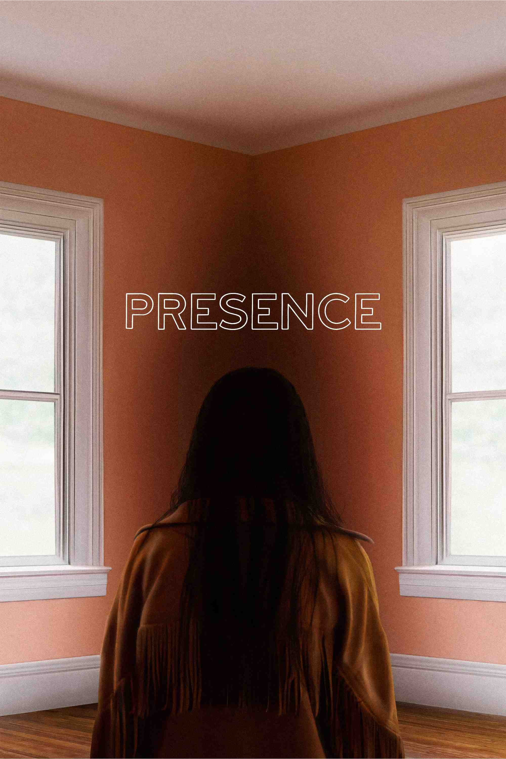 Poster chính thức của phim Phim Kinh Dị, Phim Giật Gân "Linh Hồn Bảo Hộ" (Presence - 2025), với sự tham gia của diễn viên Callina Liang và Lucy Liu.