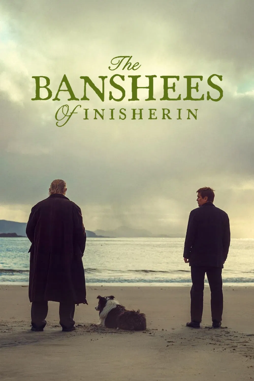 Poster chính thức của phim Phim Tâm Lý, Phim Hài "Linh Hồn Của Hòn Đảo" (The Banshees of Inisherin - 2022), với sự tham gia của diễn viên Colin Farrell và Brendan Gleeson.