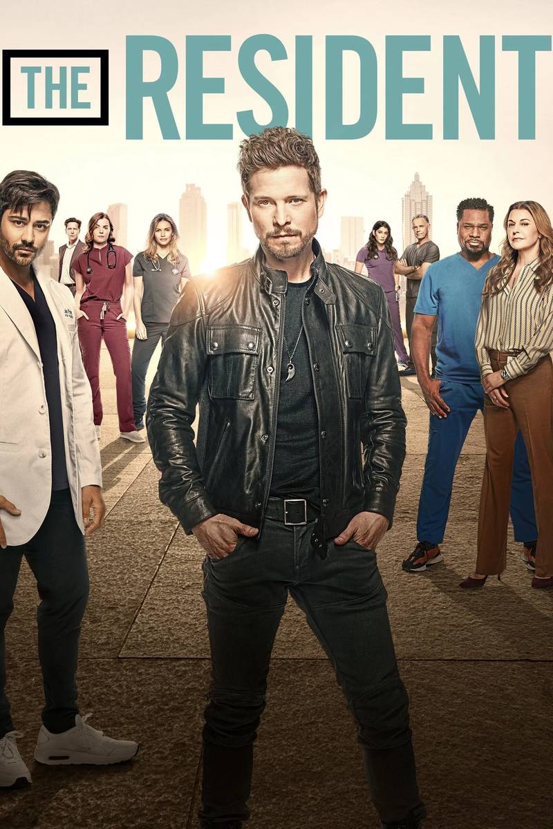 Poster chính thức của phim Phim Tâm Lý "Linh Hồn Trú Ngụ" (The Resident - 2018), với sự tham gia của diễn viên Matt Czuchry và Manish Dayal.