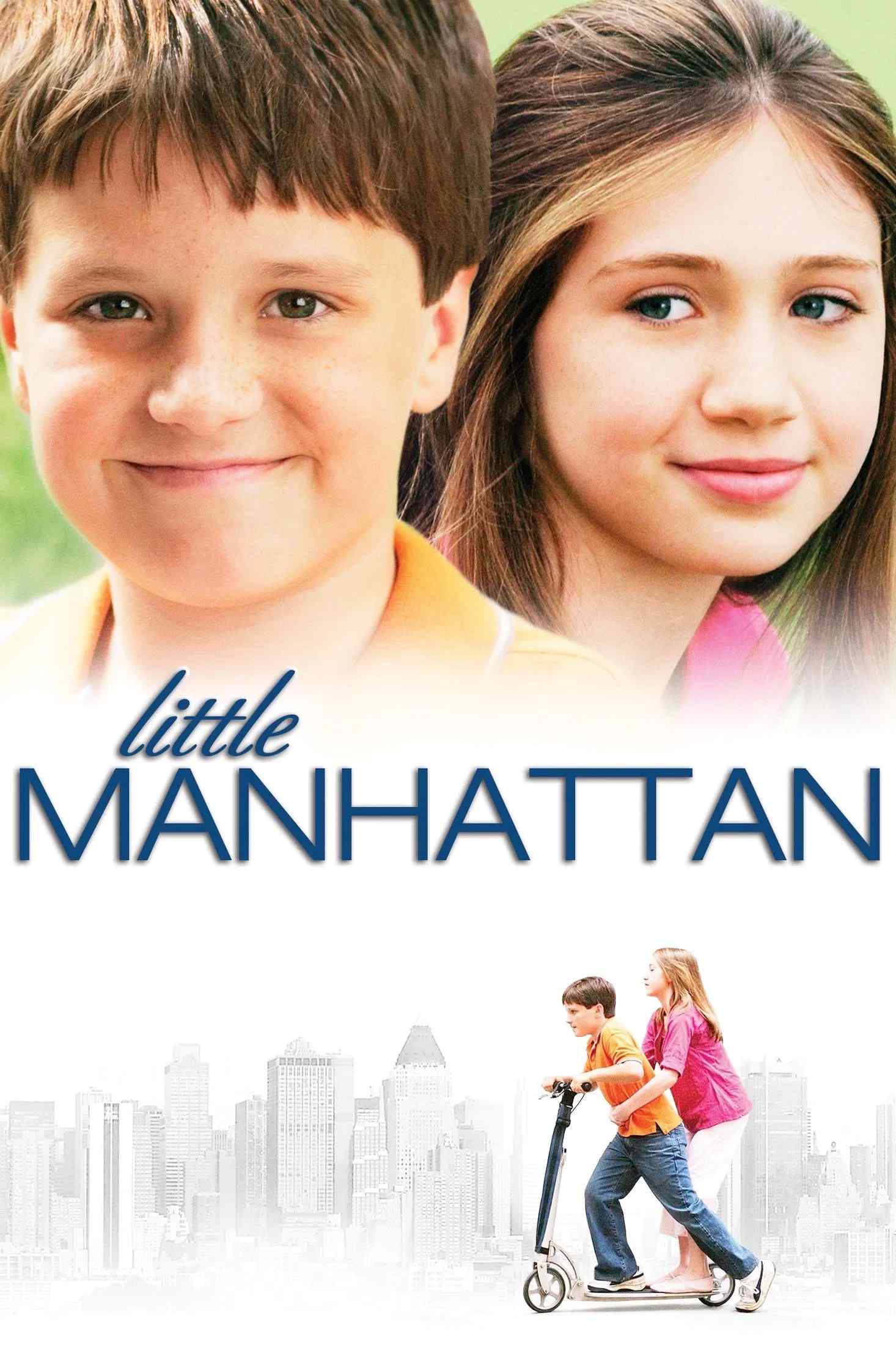 Poster chính thức của phim Phim Hài, Phim Tình Cảm "Little Manhattan" (Little Manhattan - 2005), với sự tham gia của diễn viên Josh Hutcherson và Charlie Ray.