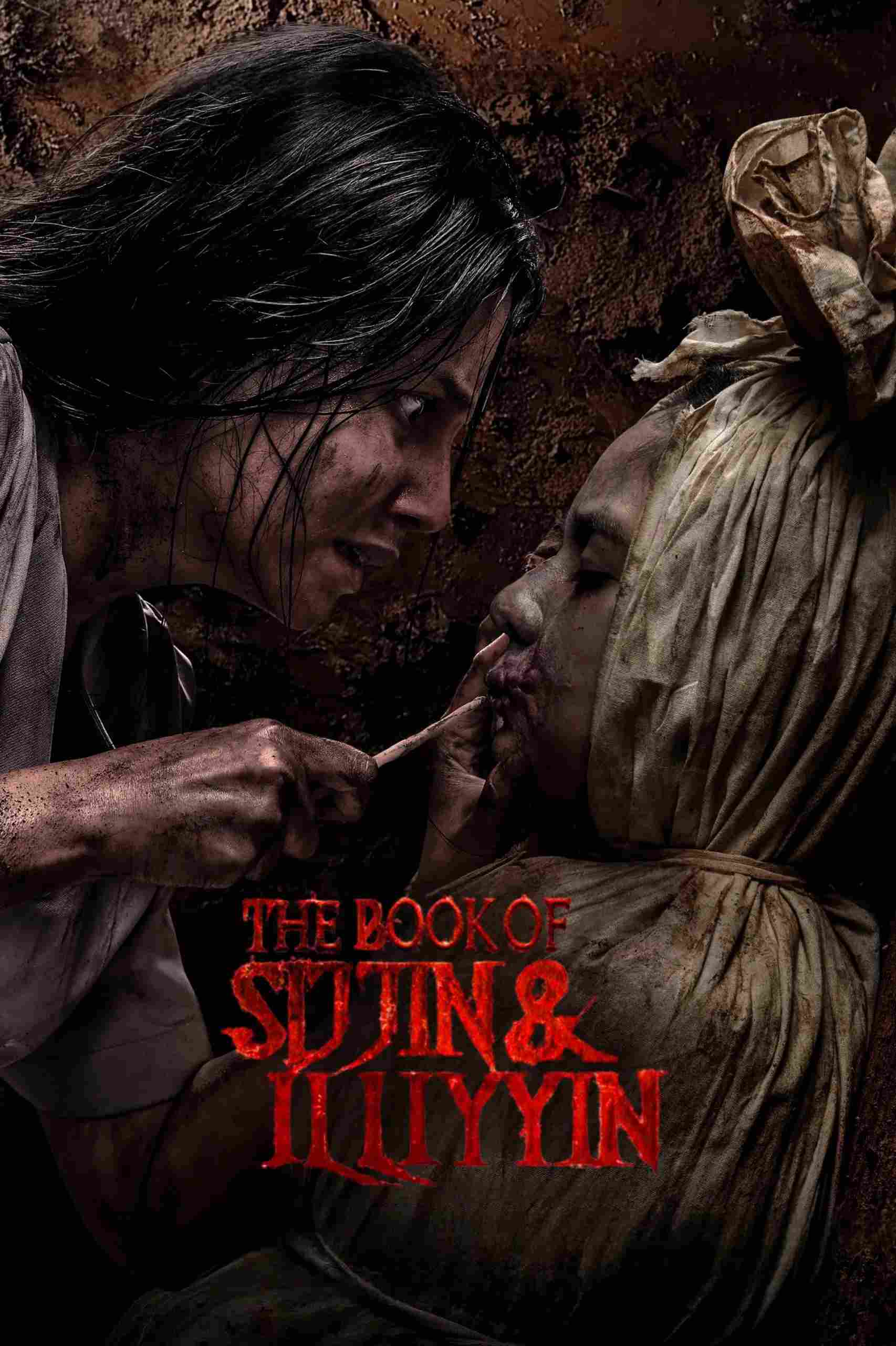 Poster chính thức của phim Phim Kinh Dị, Phim Giật Gân "Lọ Lem Chơi Ngải" (The Book of Sijjin & Illiyyin - 2025), với sự tham gia của diễn viên Yunita Siregar và Dinda Kanyadewi.