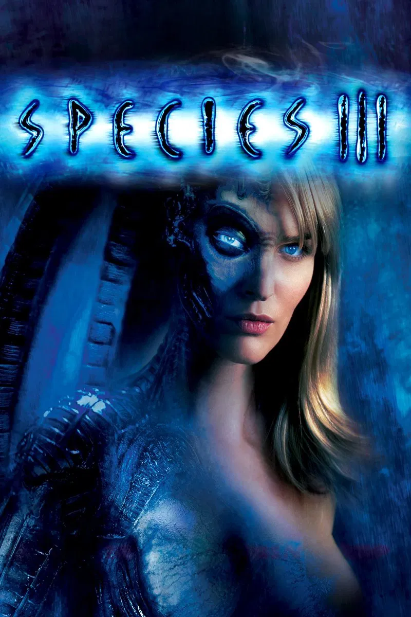 Poster chính thức của phim Phim Viễn Tưởng, Phim Hành Động "Loài Ác Độc 3" (Species III - 2005), với sự tham gia của diễn viên Robin Dunne và Robert Knepper.