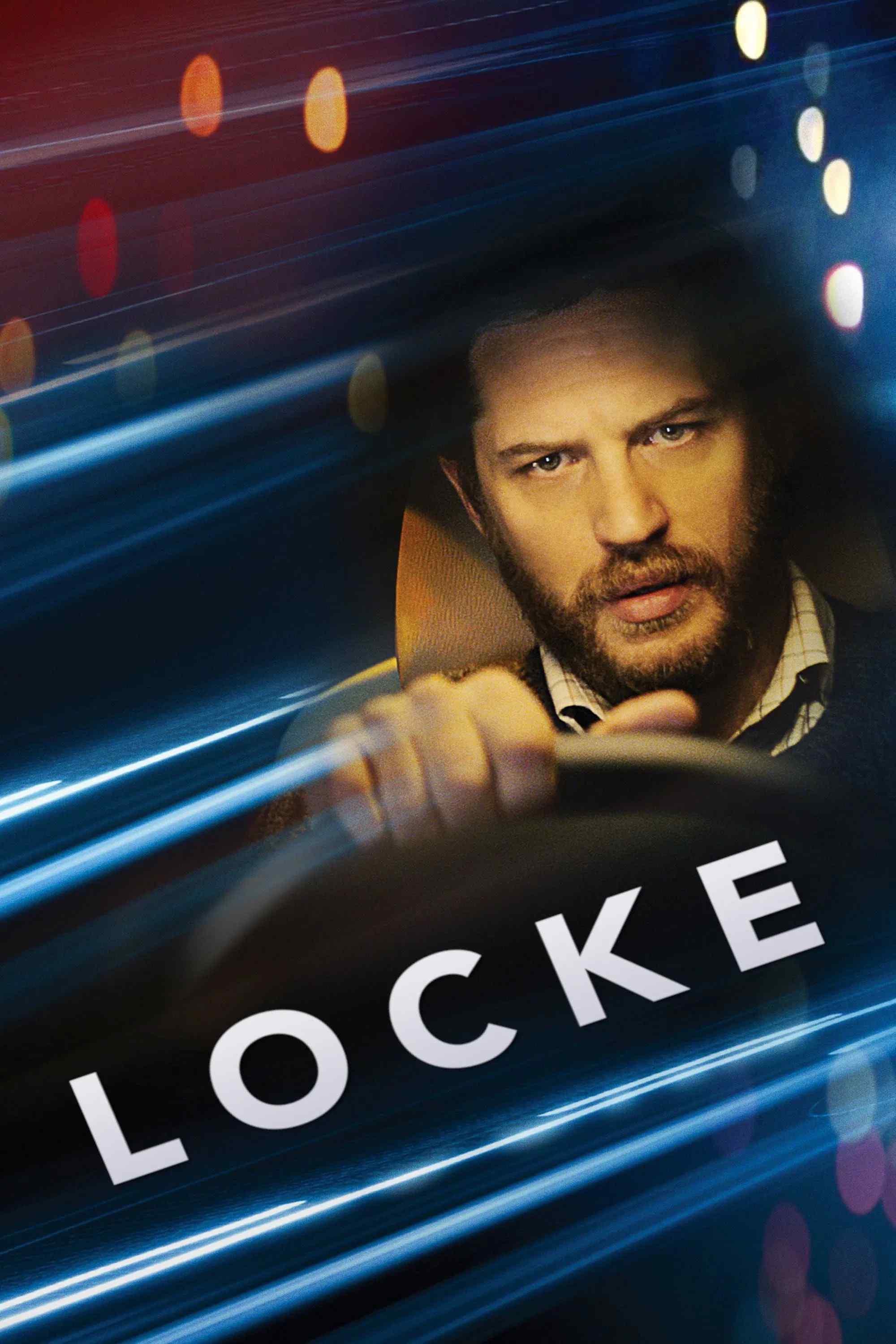 Poster chính thức của phim Phim Tâm Lý, Phim Giật Gân "Loạn Đả Tinh Thần" (Locke - 2014), với sự tham gia của diễn viên Tom Hardy và Ruth Wilson.