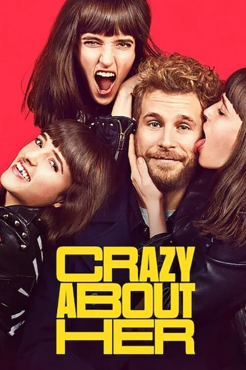 Poster chính thức của phim Phim Hài, Phim Tình Cảm "Loco Por Ella" (Crazy About Her - 2021), với sự tham gia của diễn viên Álvaro Cervantes và Susana Abaitua.