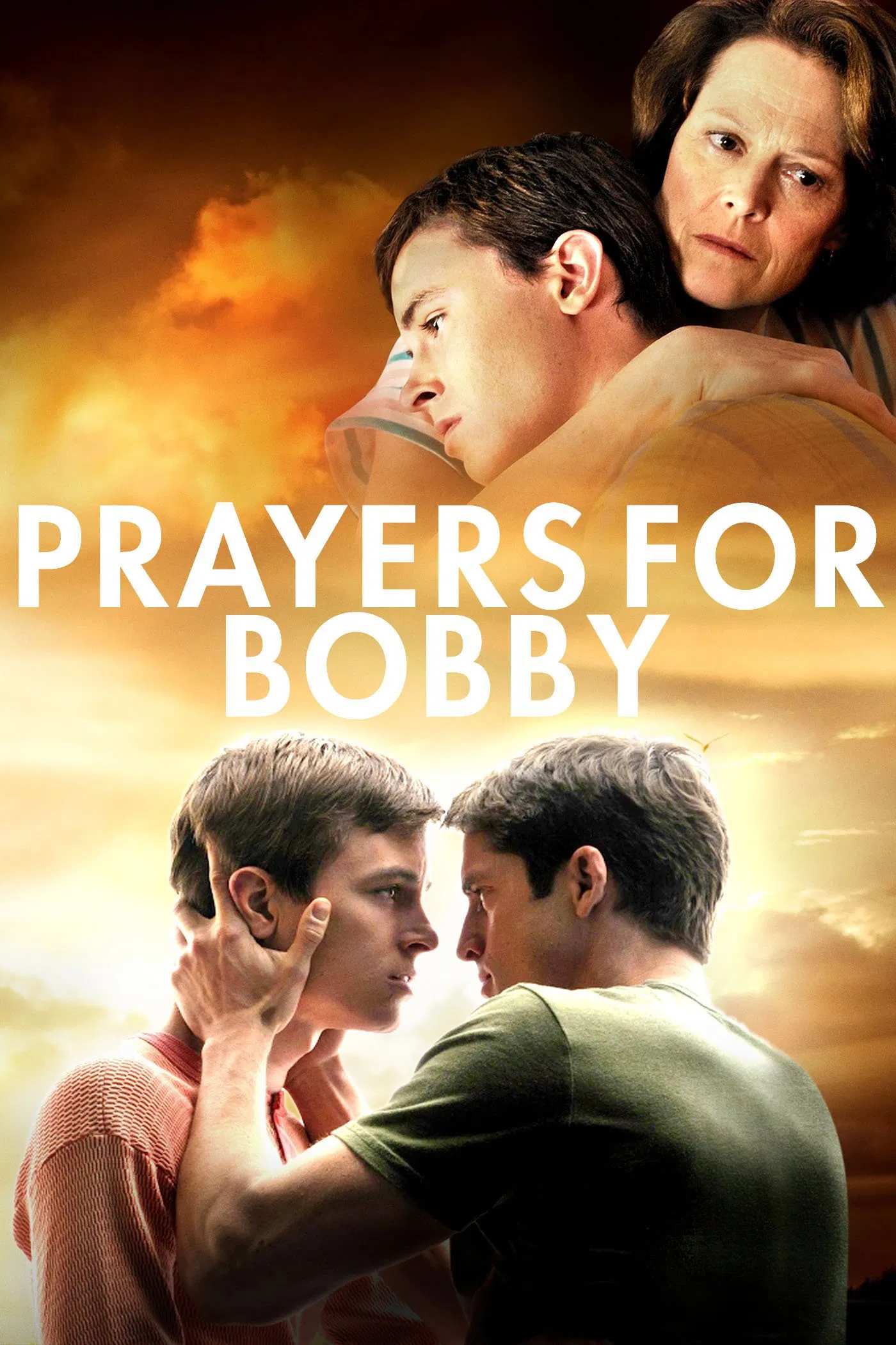 Poster chính thức của phim Phim Tâm Lý, Phim Lịch Sử "Lời Cầu Nguyện Cho Bobby" (Prayers for Bobby - 2009), với sự tham gia của diễn viên Sigourney Weaver và Henry Czerny.