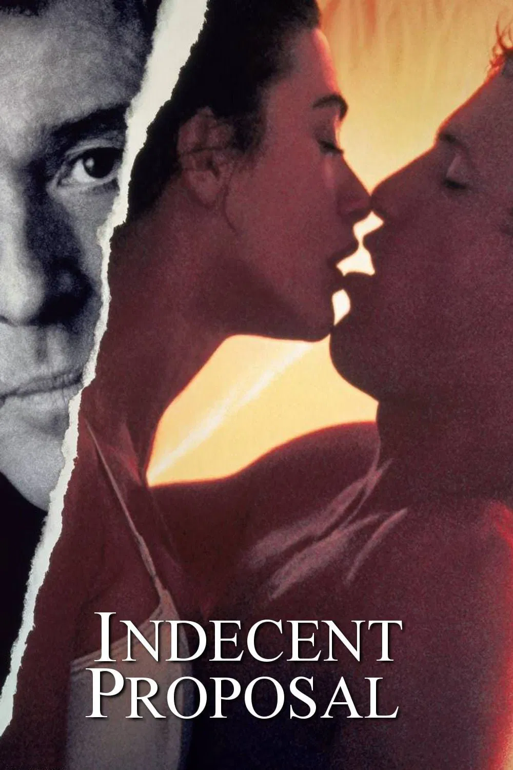 Poster chính thức của phim Phim Tình Cảm, Phim Tâm Lý "Lời Đề Nghị Khiếm Nhã" (Indecent Proposal - 1993), với sự tham gia của diễn viên Robert Redford và Demi Moore.
