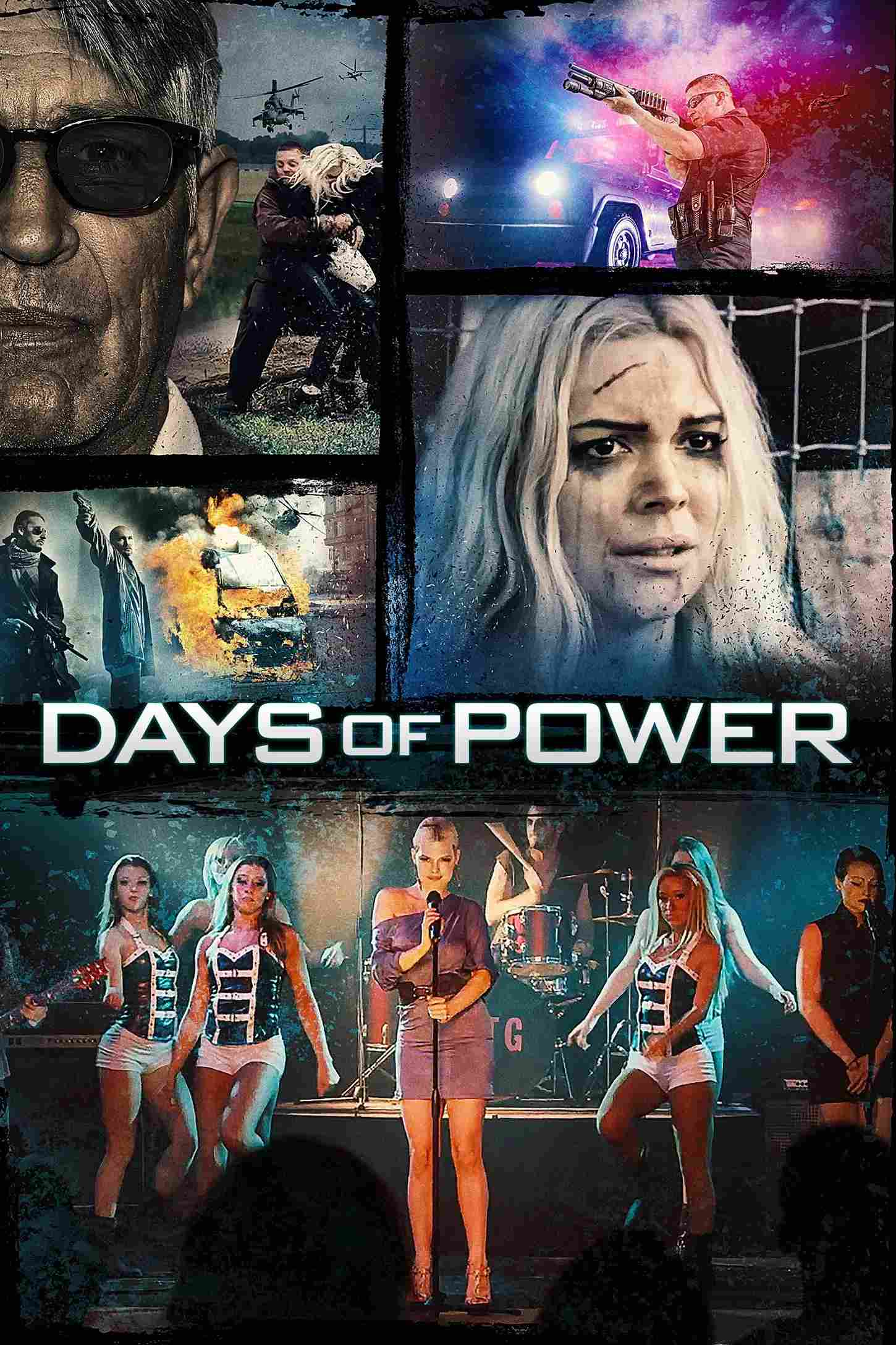 Poster chính thức của phim Phim Hành Động "Lời Mời Nguy Hiểm" (Days of Power - 2018), với sự tham gia của diễn viên Eric Roberts và Eliza Roberts.