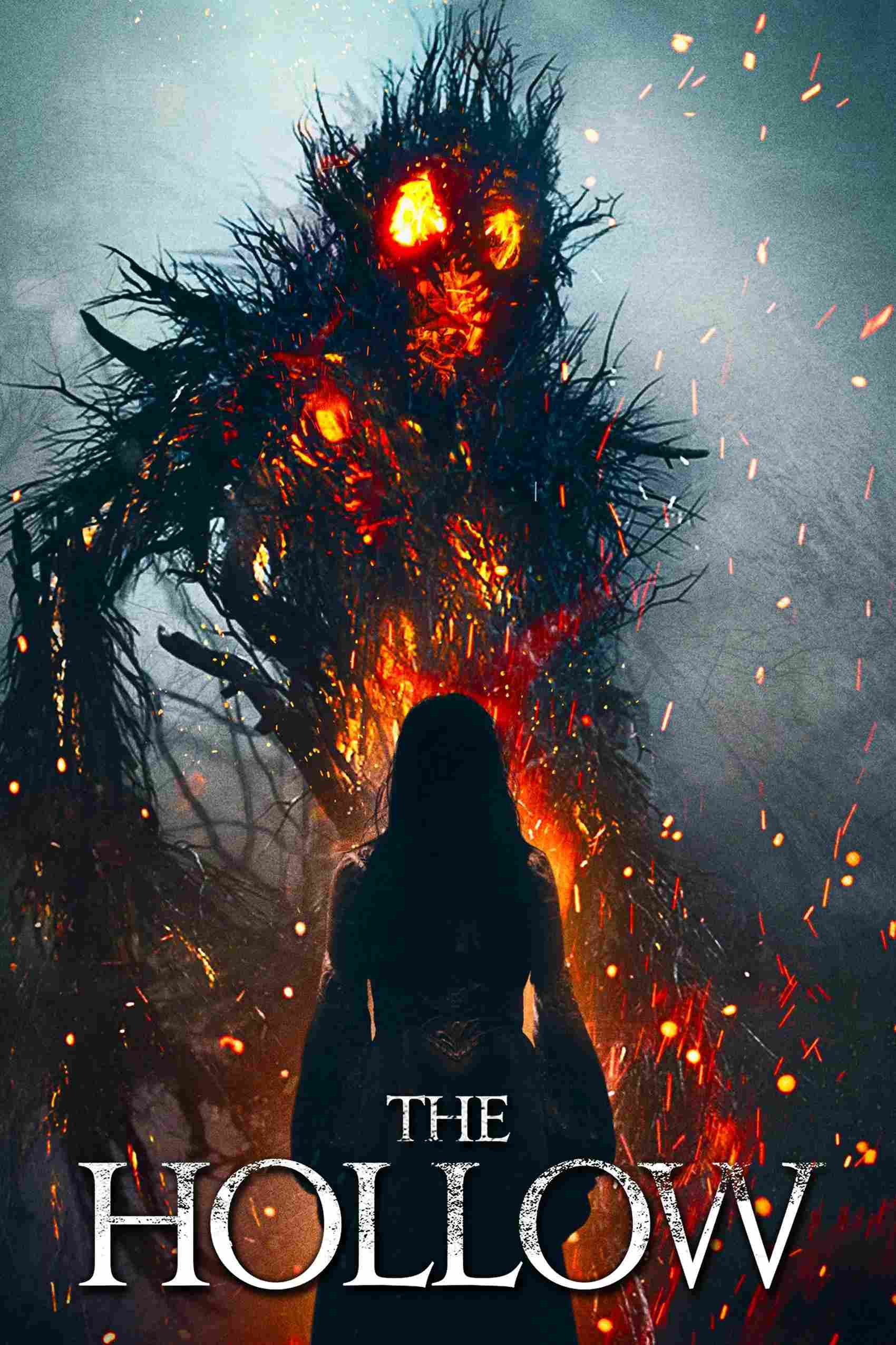 Poster chính thức của phim Phim Kinh Dị, Phim Truyền Hình "Lời Nguyền Đêm Halloween" (The Hollow - 2015), với sự tham gia của diễn viên Sarah Dugdale và Alisha Newton.