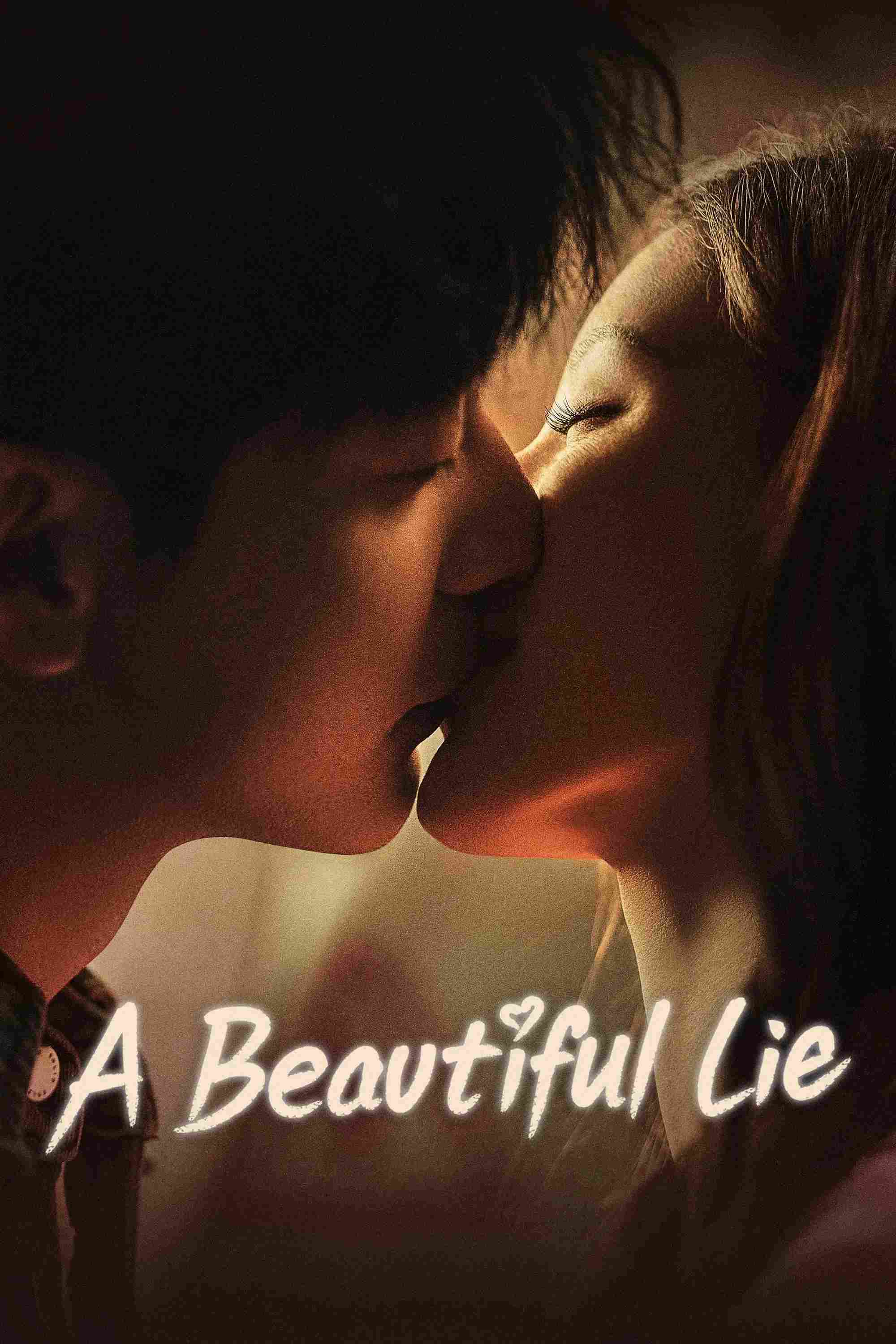 Poster chính thức của phim Phim Tâm Lý "Lời Nói Dối Của Em Cũng Dễ Nghe" (A Beautiful Lie - 2024), với sự tham gia của diễn viên Trần Tinh Húc và Trương Dư Hi.