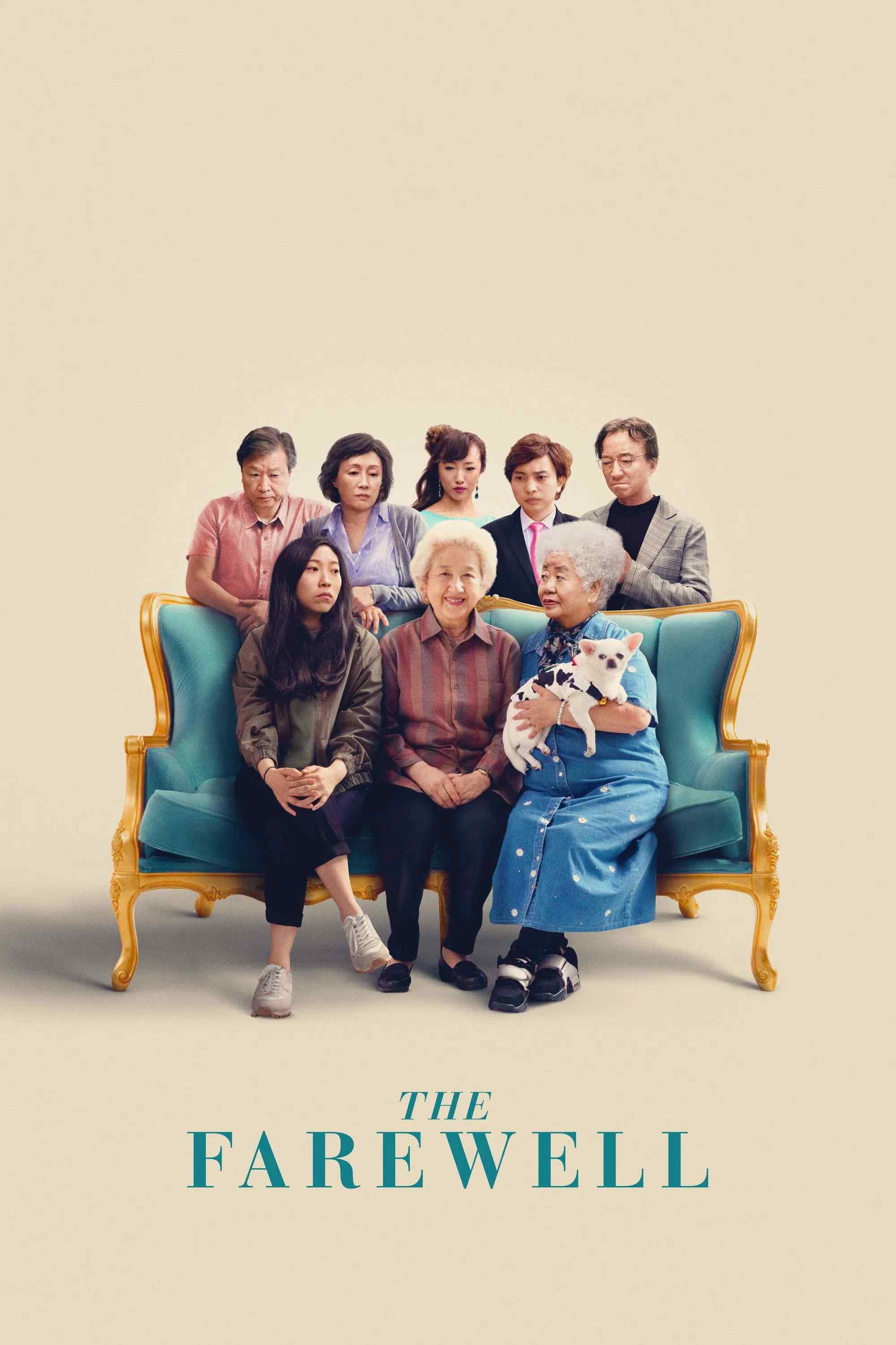 Poster chính thức của phim Phim Hài, Phim Tâm Lý "Lời Từ Biệt" (The Farewell - 2019), với sự tham gia của diễn viên X Mayo và Awkwafina.