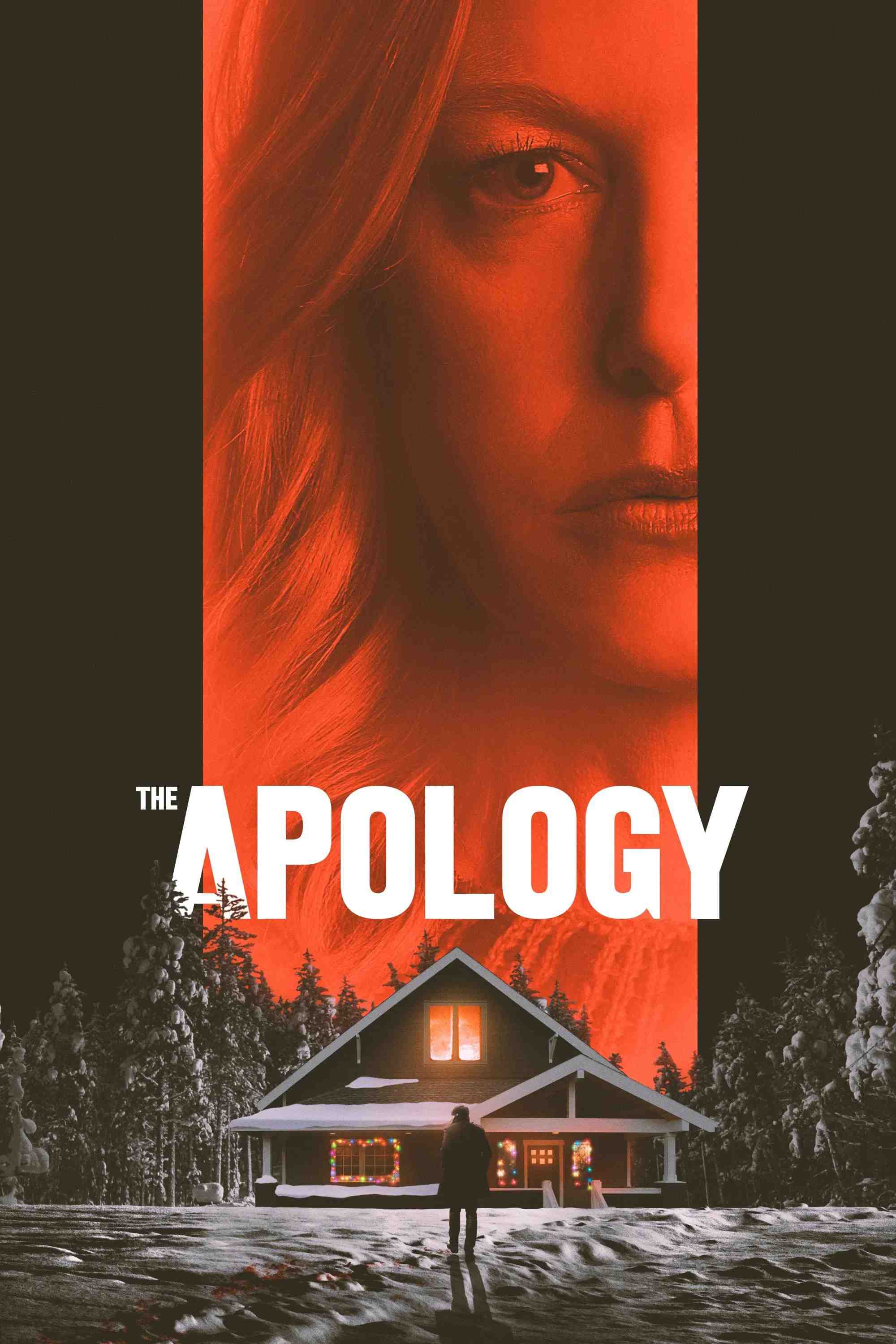 Poster chính thức của phim Phim Giật Gân, Phim Kinh Dị "Lời Xin Lỗi" (The Apology - 2022), với sự tham gia của diễn viên Anna Gunn và Linus Roache.